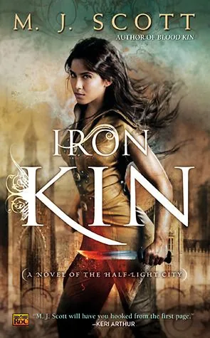 Portada de Iron Kin, de M.J. Scott