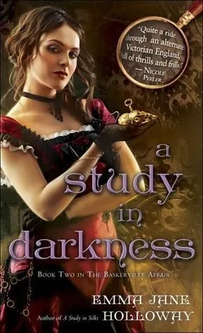 Portada de A Study in Darkness, de Emma Jane Holloway