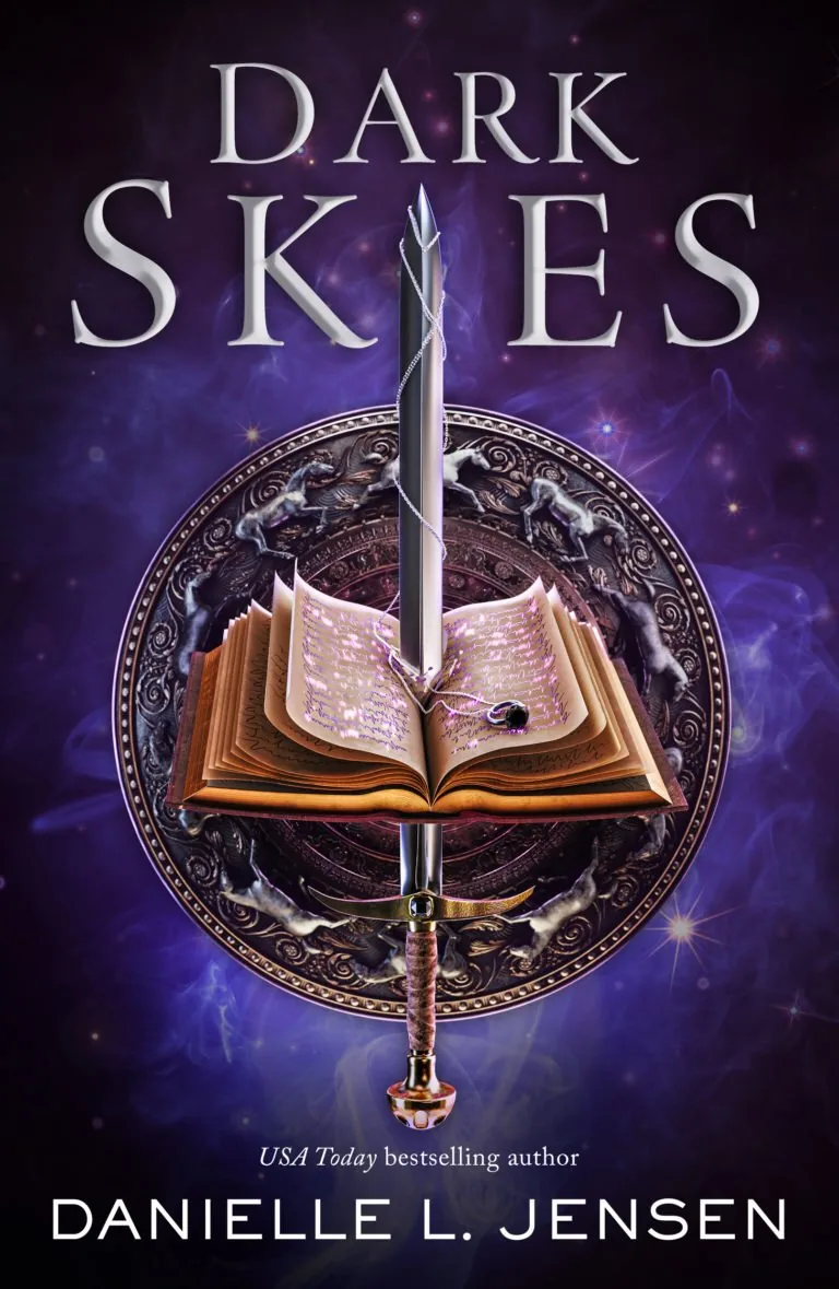 Cover of Dark Skies by Danielle L. Jensen