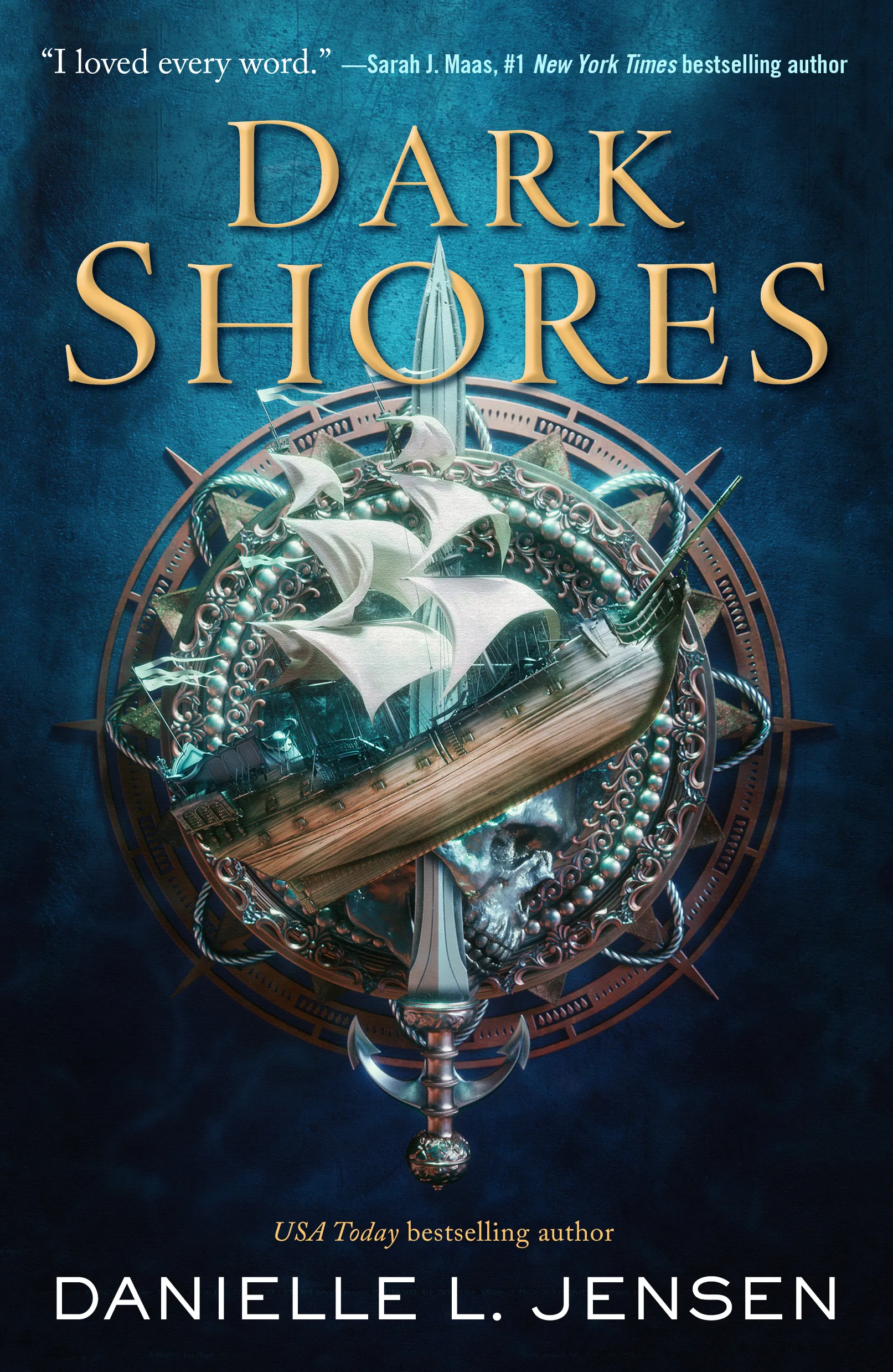 Portada de Dark Shores, de Danielle L. Jensen