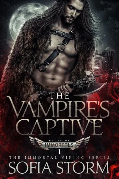 Cover of The Vampire's Captive by Sofia Storm, Kathrin Hutson, Rebecca Hamilton