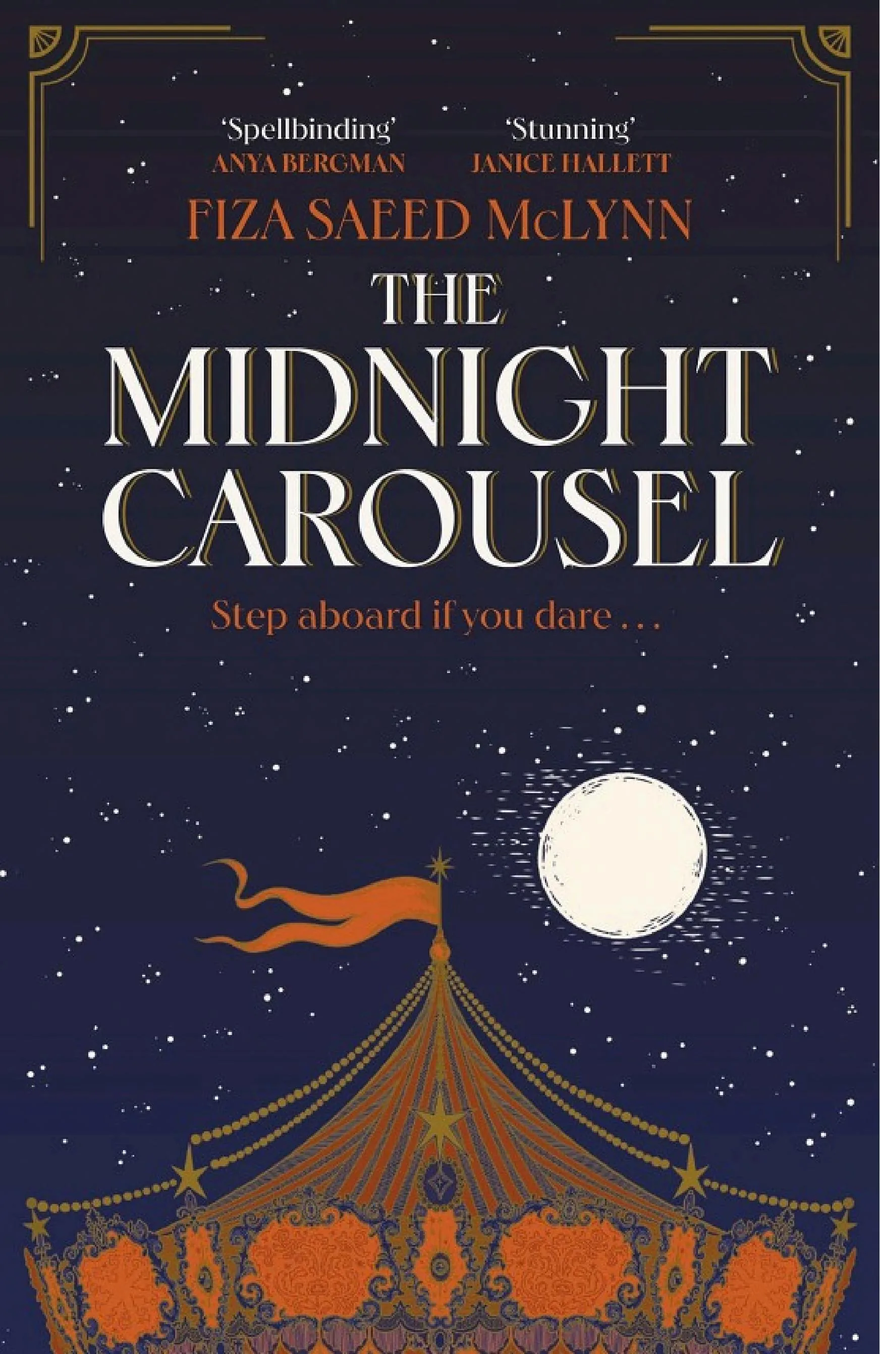 Portada de The Midnight Carousel, de Fiza Saeed McLynn