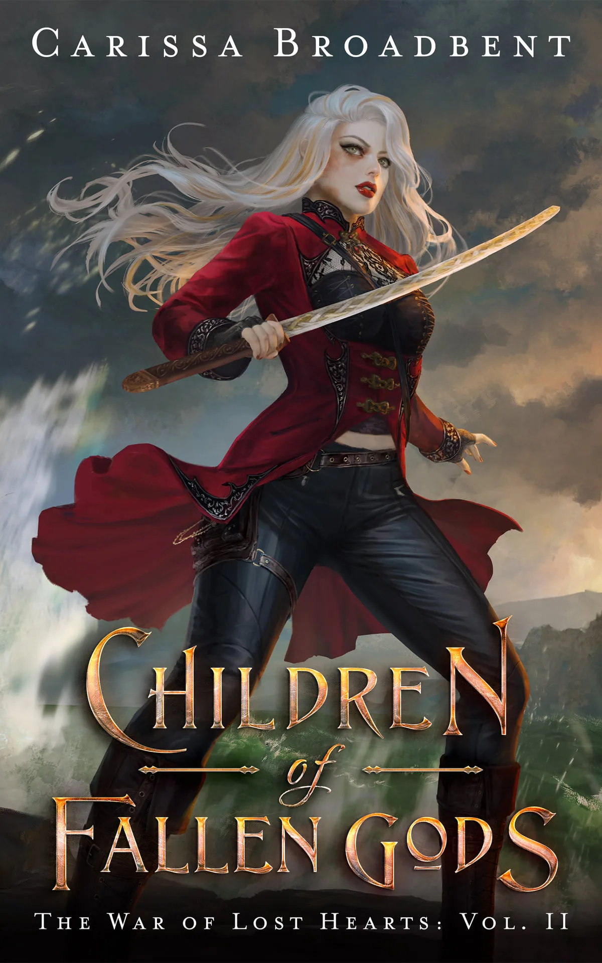 Cover of Children of Fallen Gods by Carissa Broadbent