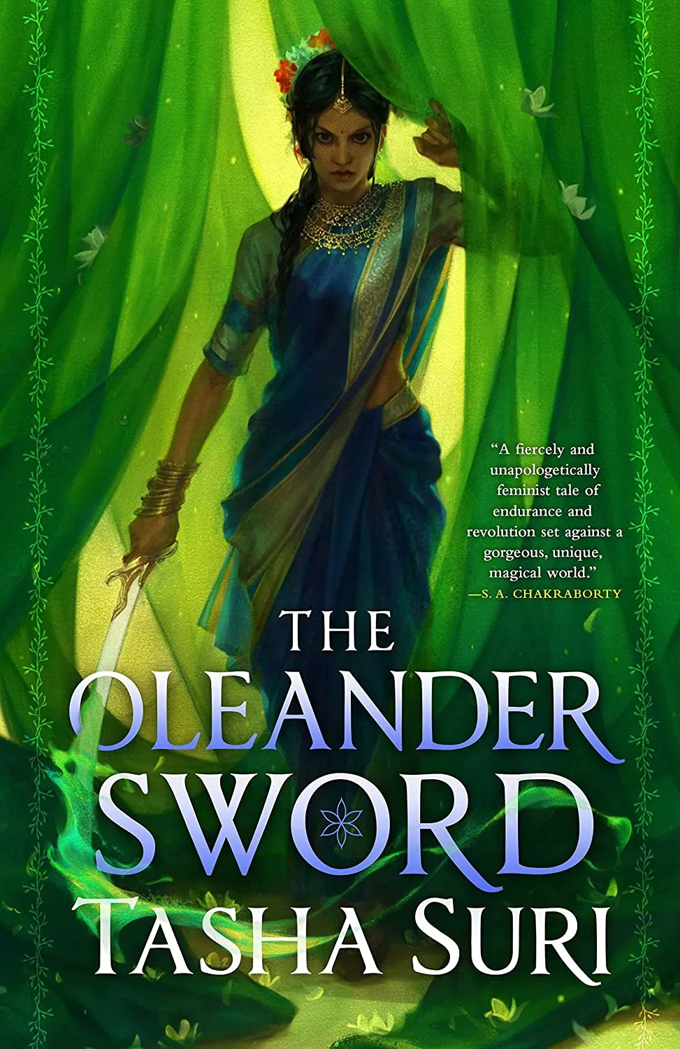 Portada de The Oleander Sword, de Tasha Suri