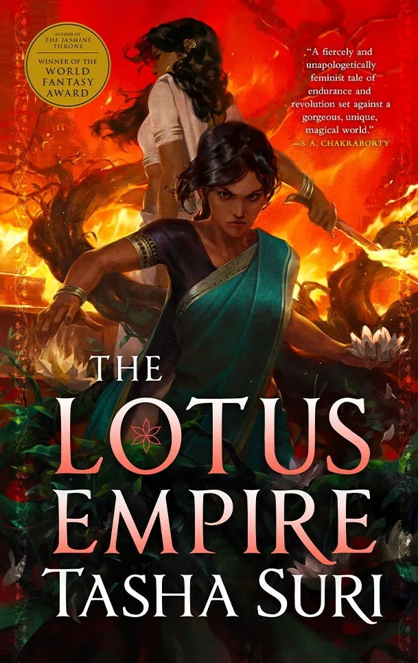 Cover of The Lotus Throne by Tasha Suri