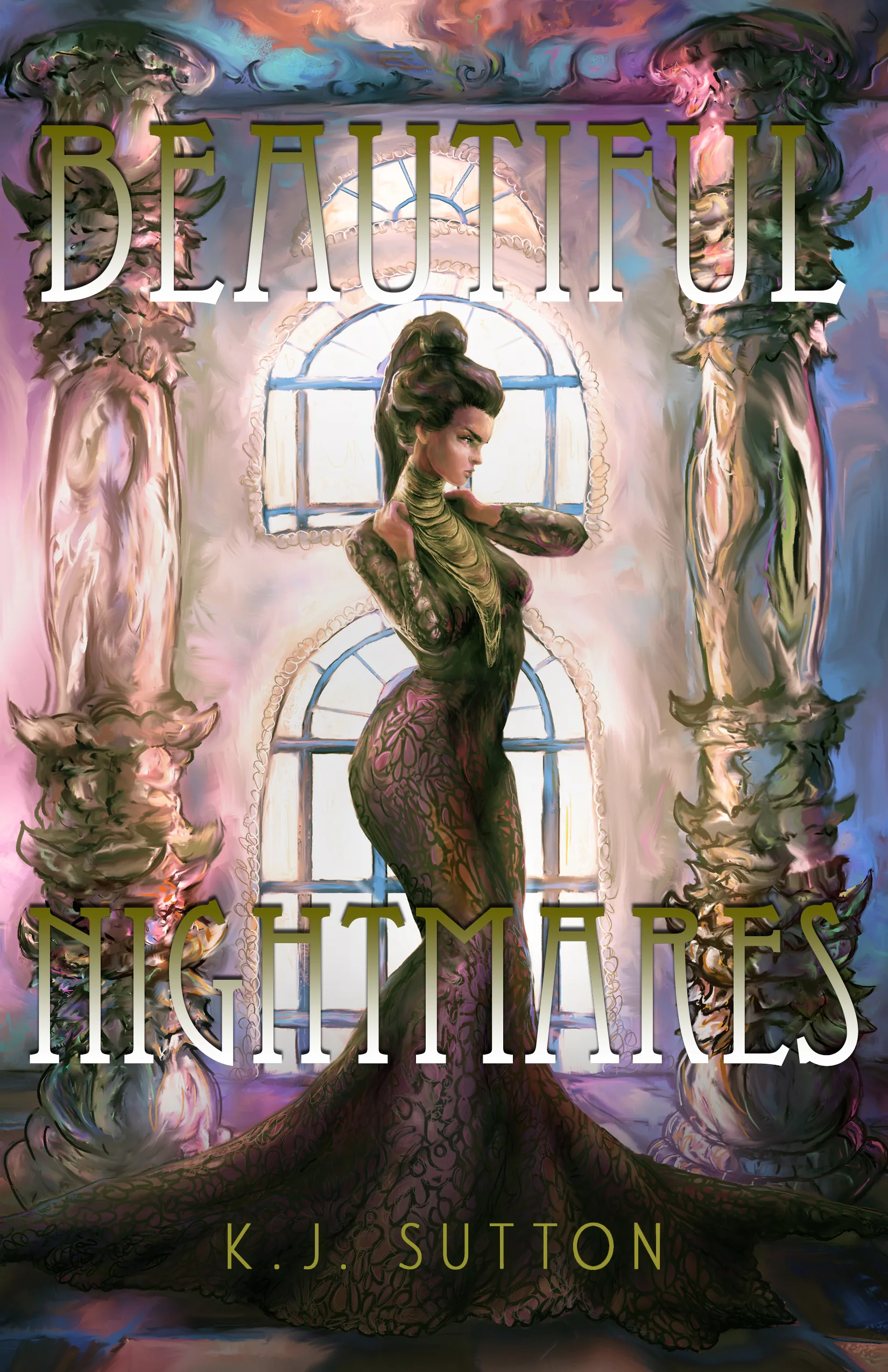 Portada de Beautiful Nightmares, de K.J. Sutton