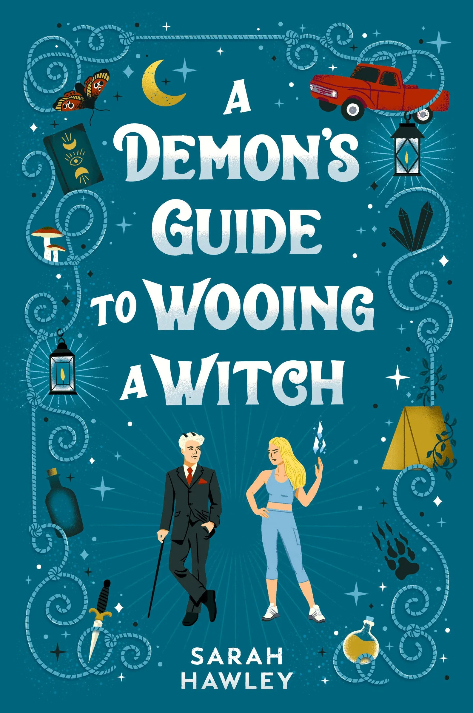 Cover of A Demon's Guide to Wooing a Witch by Sarah Hawley