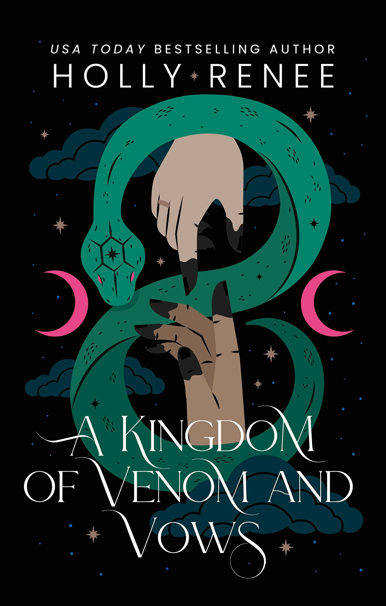 Cover of A Kingdom of Venom and Vows by Holly Renee