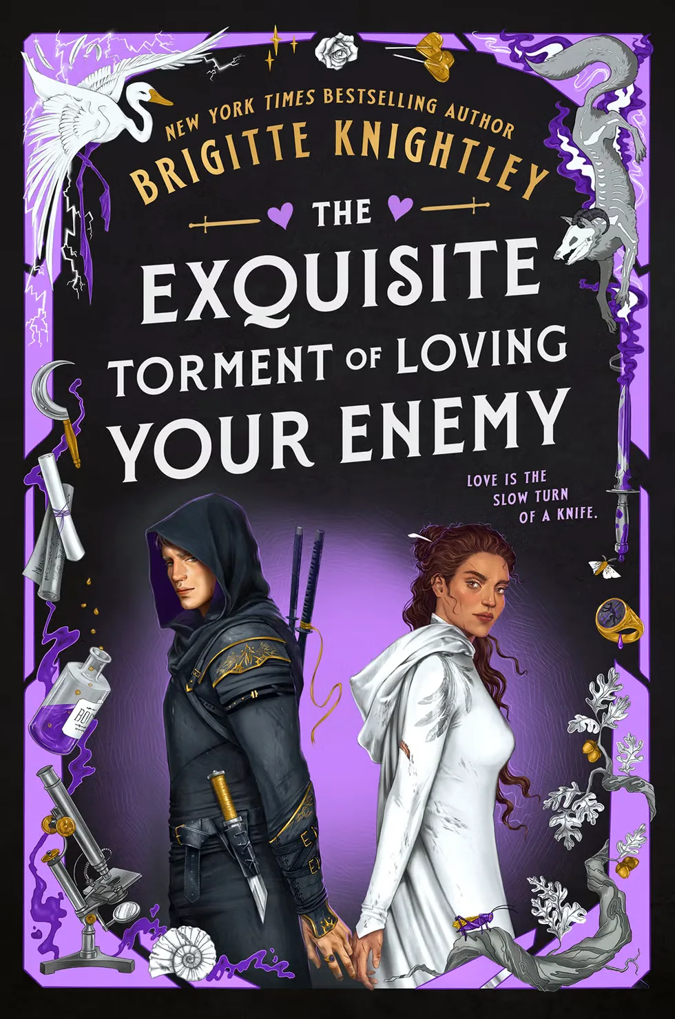 Cover of The Exquisite Torment of Loving Your Enemy by Brigitte Knightley