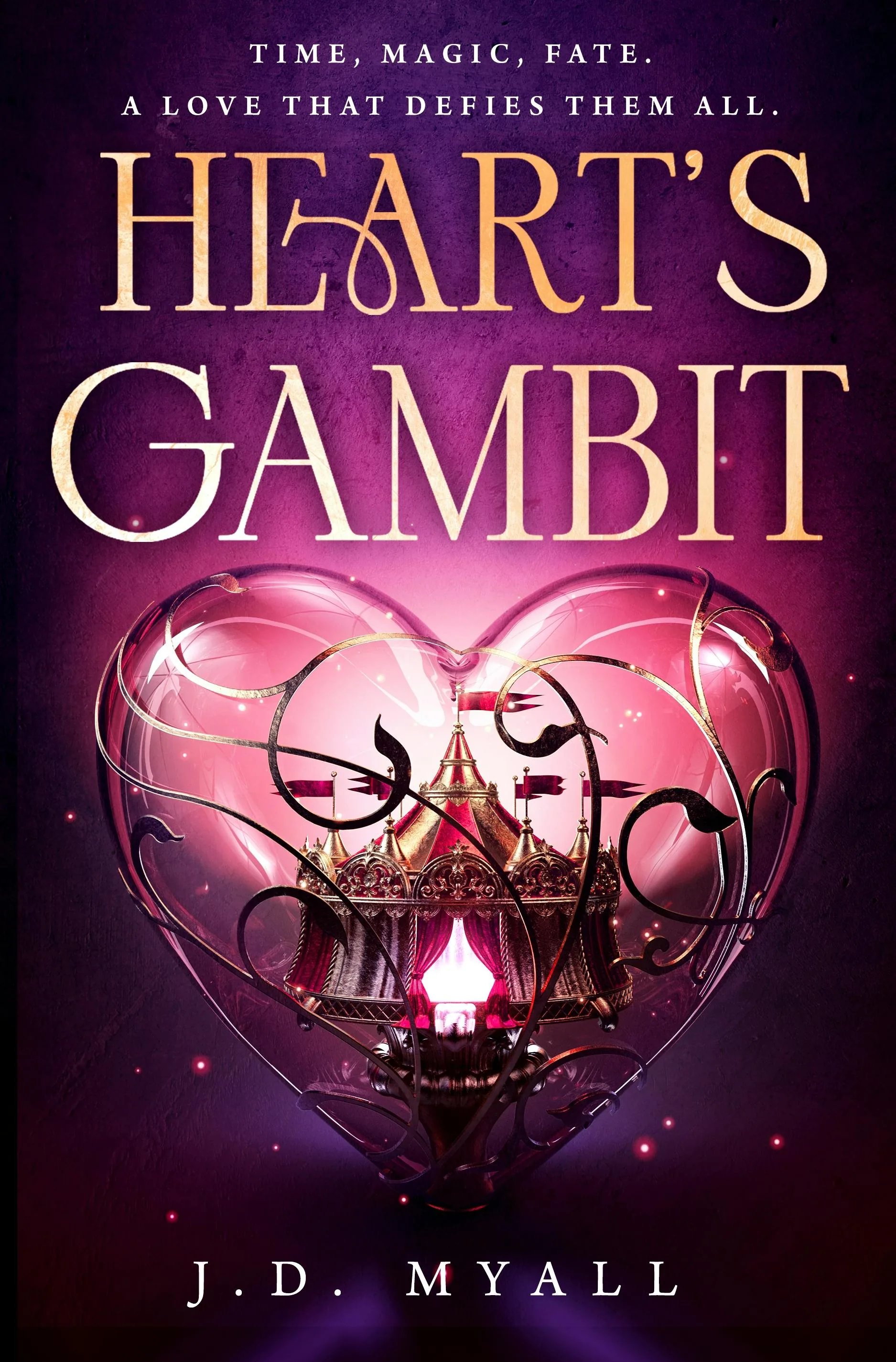 Cover of Heart's Gambit by J.D. Myall