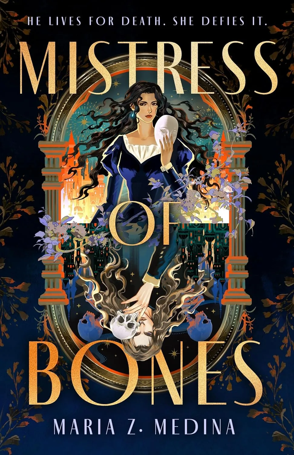 Portada de Mistress of Bones, de Maria Z. Medina