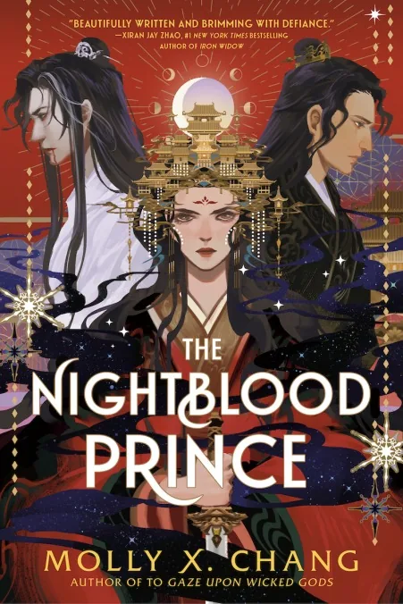 Portada de The Nightblood Prince, de Molly X. Chang