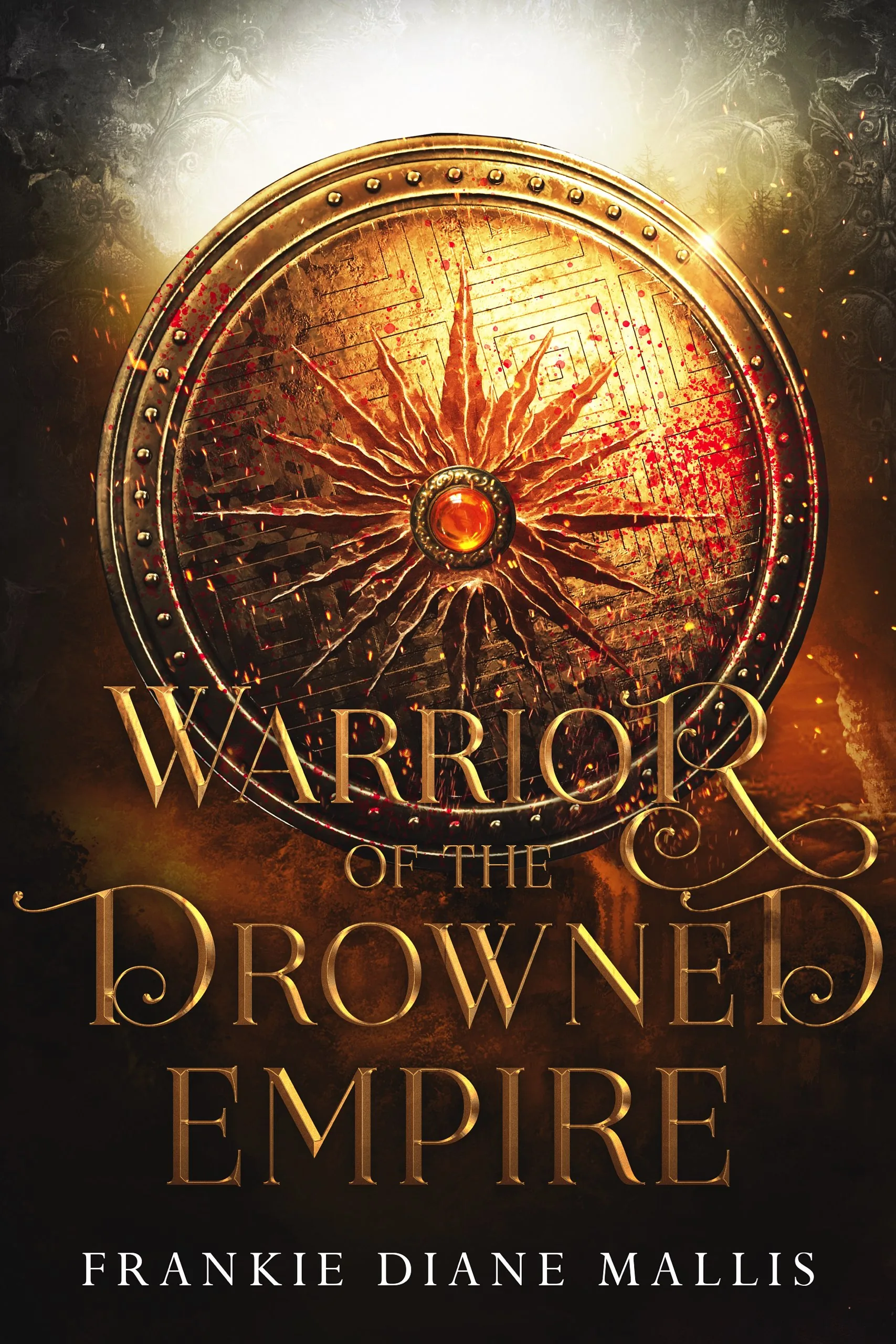 Cover of Warrior of the Drowned Empire by Frankie Diane Mallis