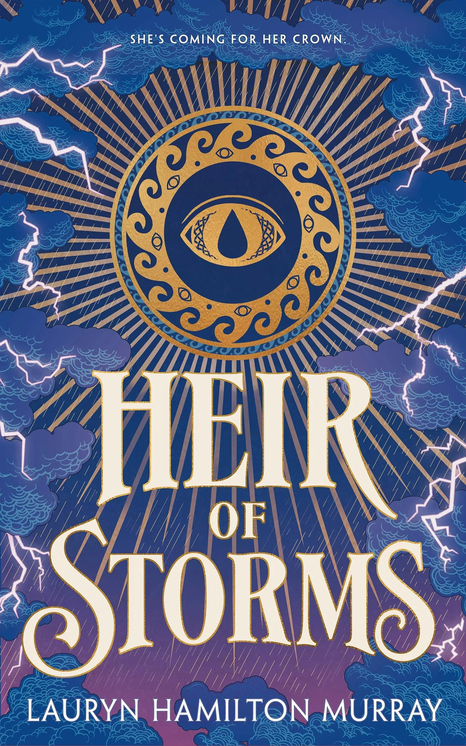 Cover of Heir of Storms by Lauryn Hamilton Murray