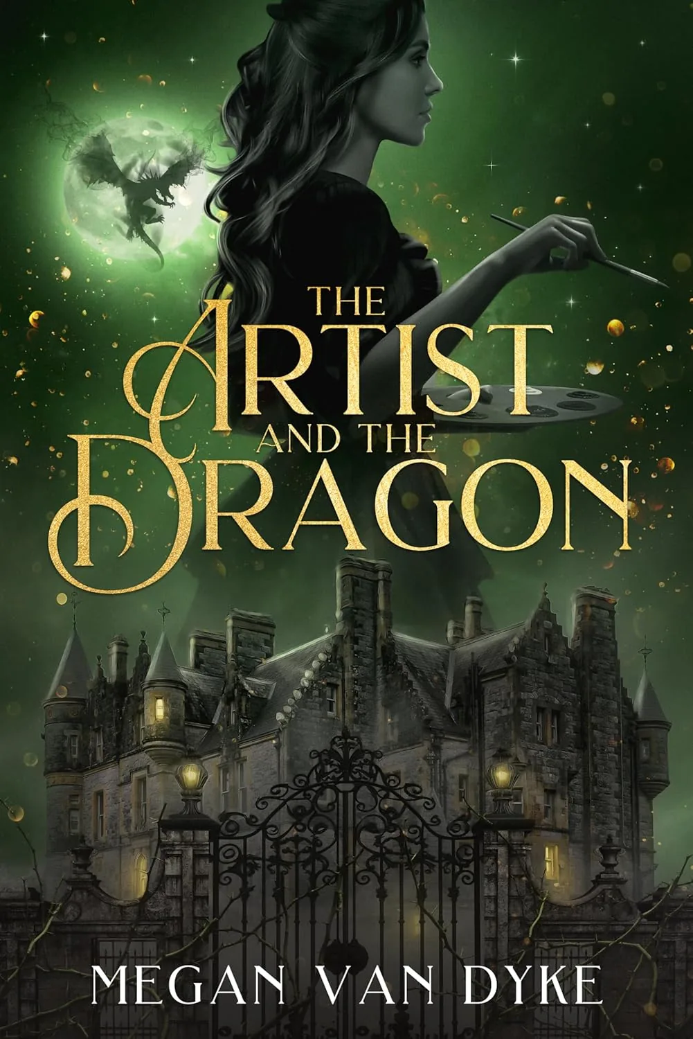 Cover of The Artist and the Dragon by Megan Van Dyke
