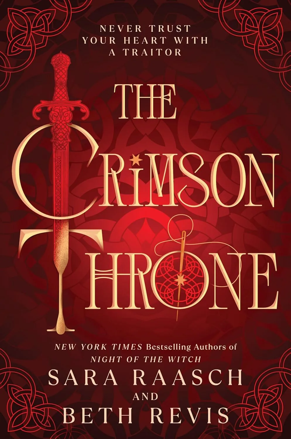 Cover of The Crimson Throne by Sara Raasch & Beth Revis