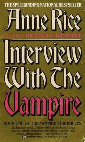 Cover of Interview with the Vampire by Anne Rice