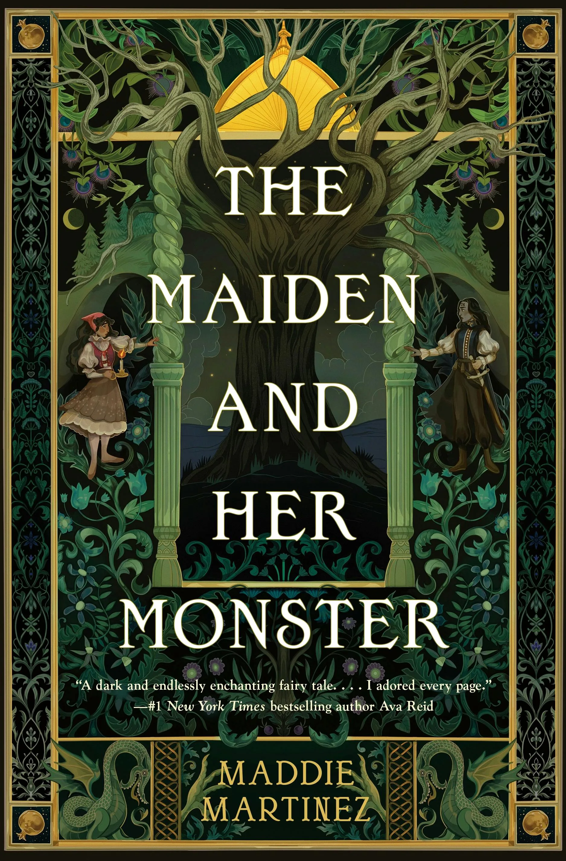 Cover of The Maiden and Her Monster by Maddie Martinez
