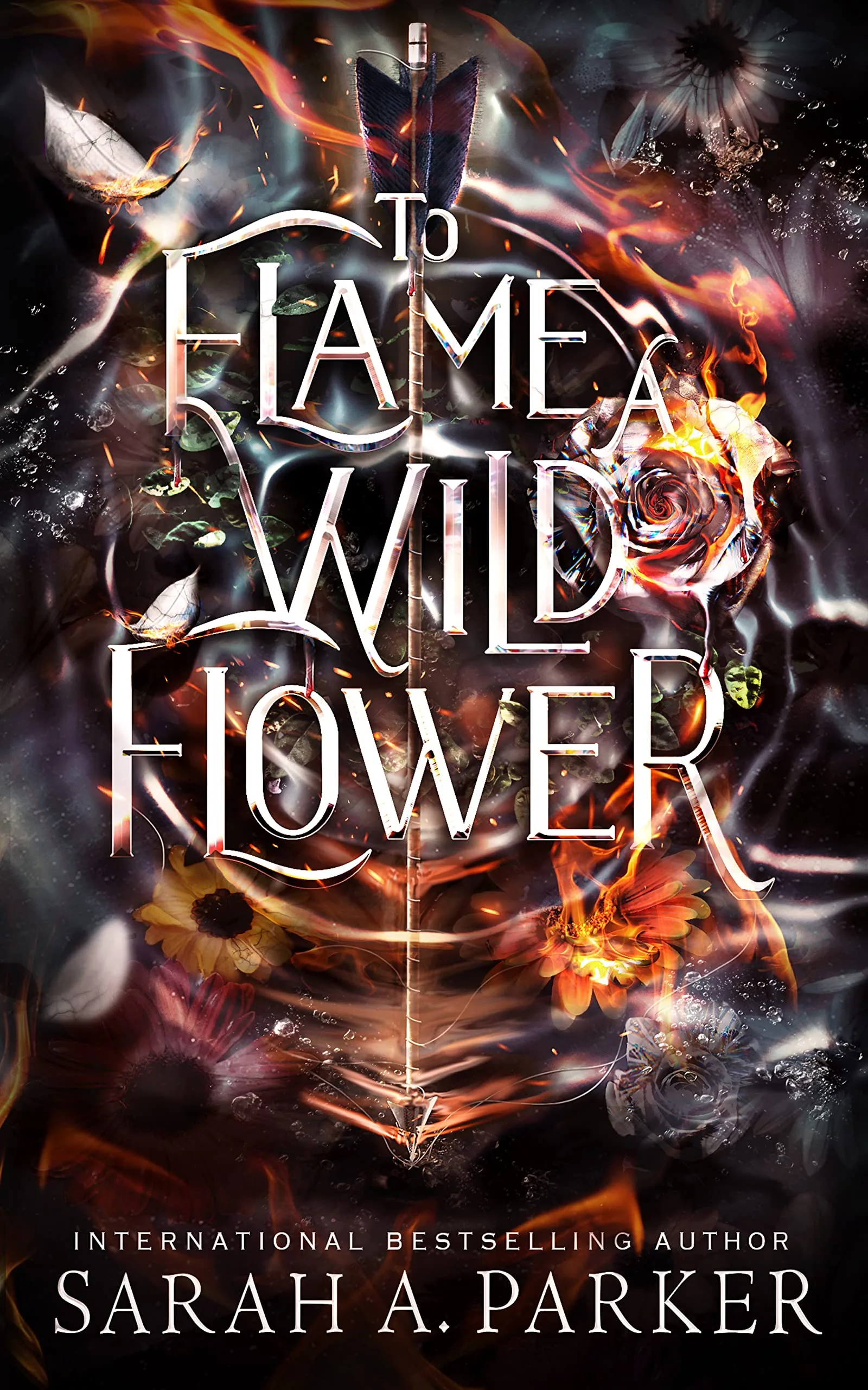 Portada de To Flame a Wild Flower, de Sarah A. Parker
