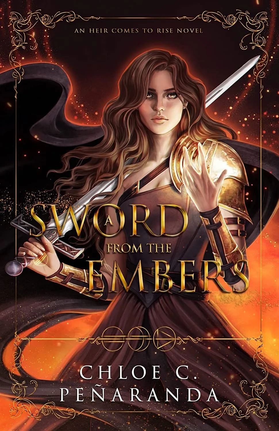 Portada de A Sword from the Embers, de Chloe C. Peñaranda