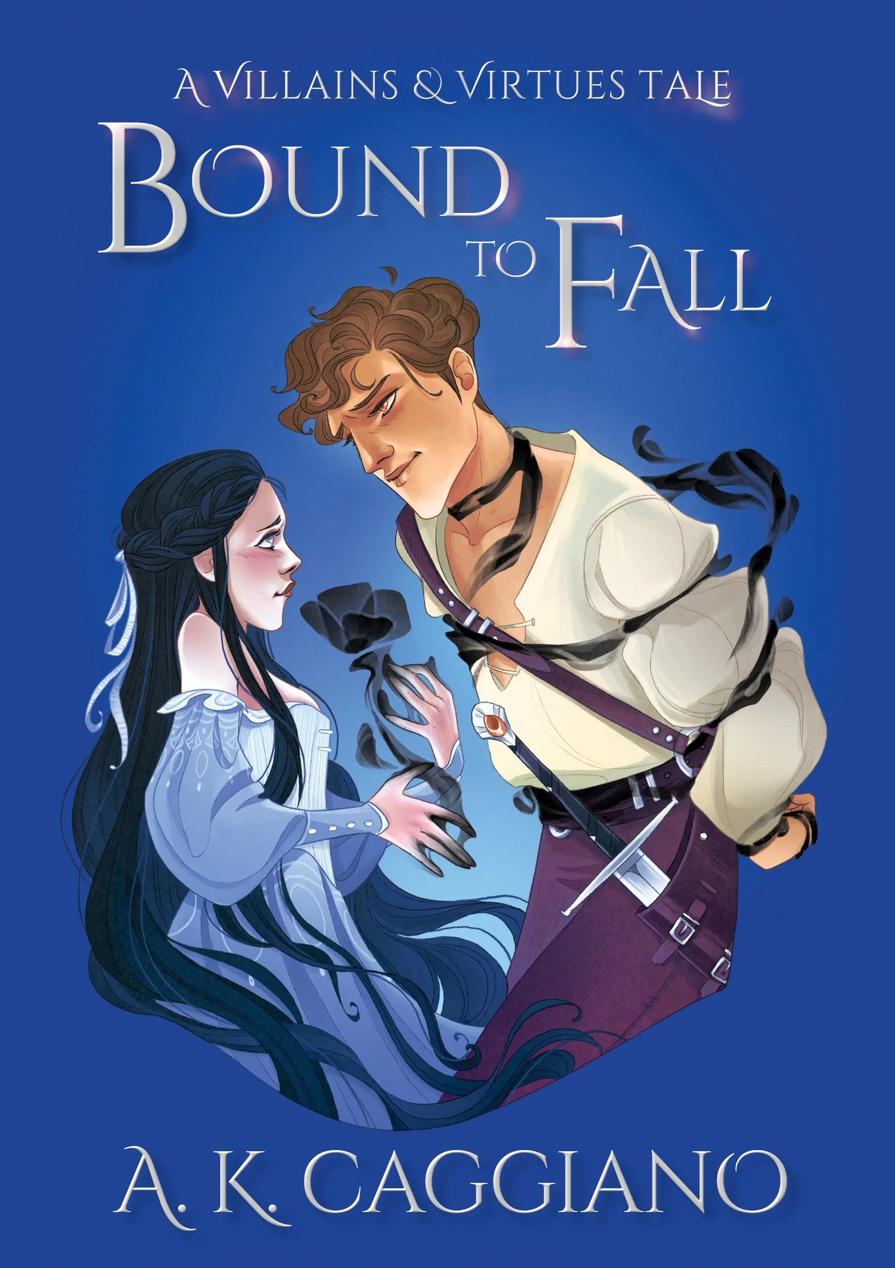 Cover of Bound to Fall by A.K. Caggiano