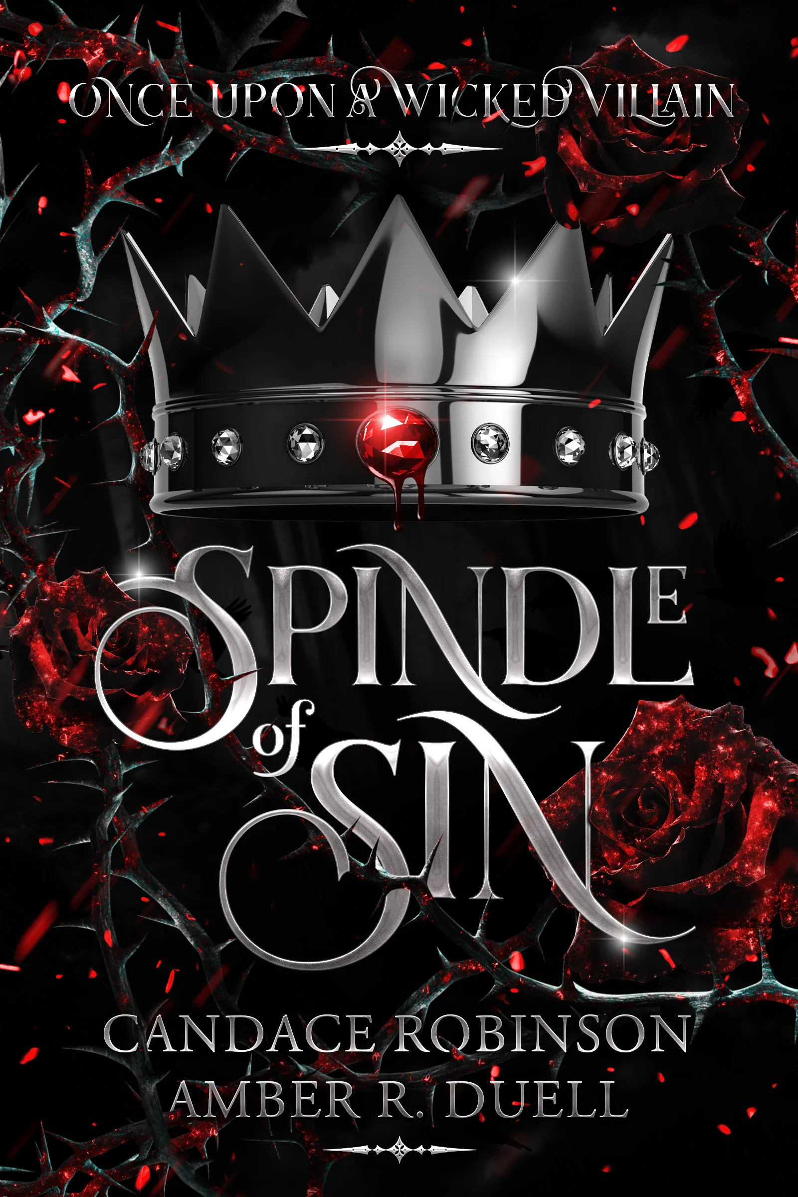 Portada de Spindle of Sin, de Candace Robinson & Amber R. Duell