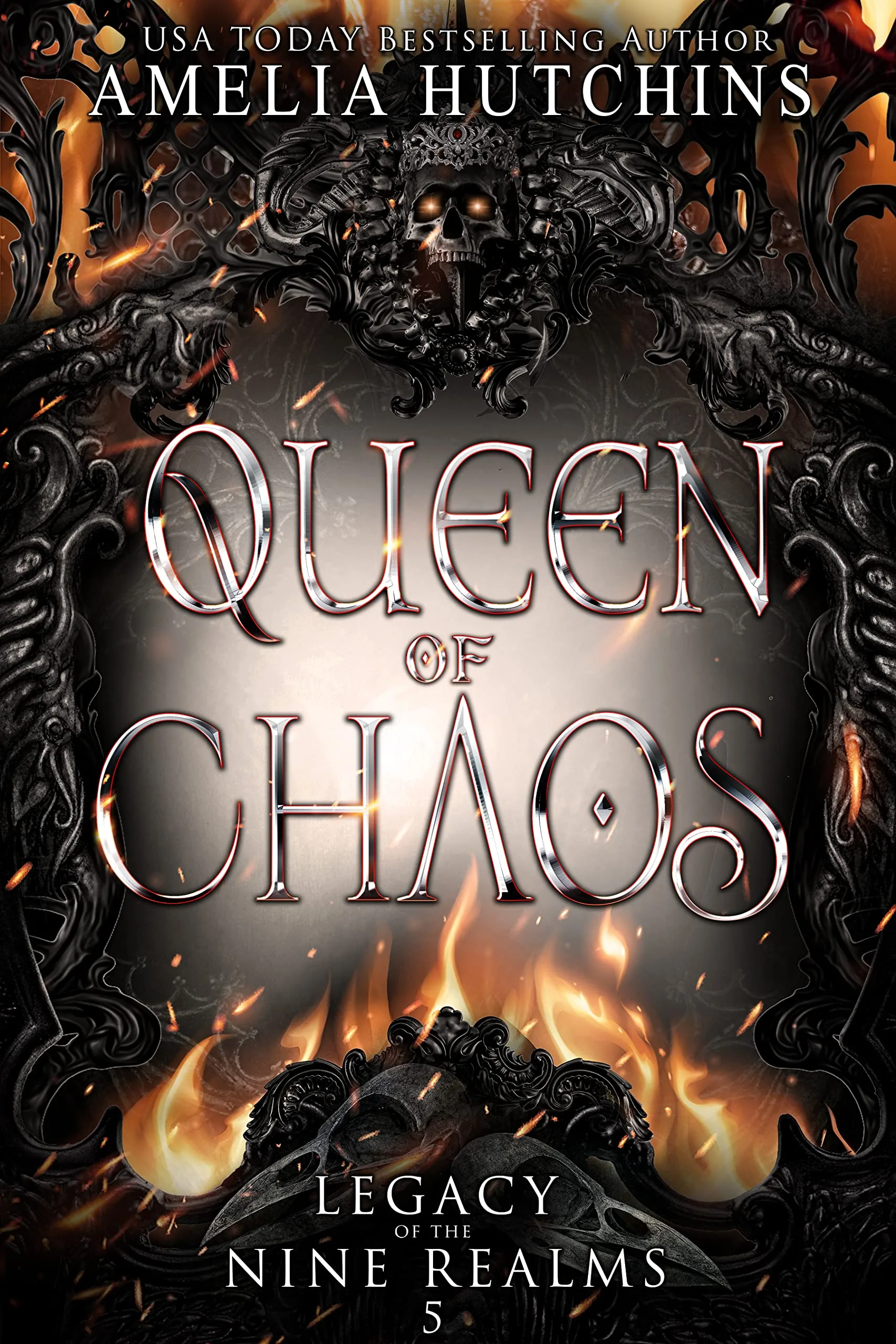 Cover of Queen of Chaos by Amelia Hutchins