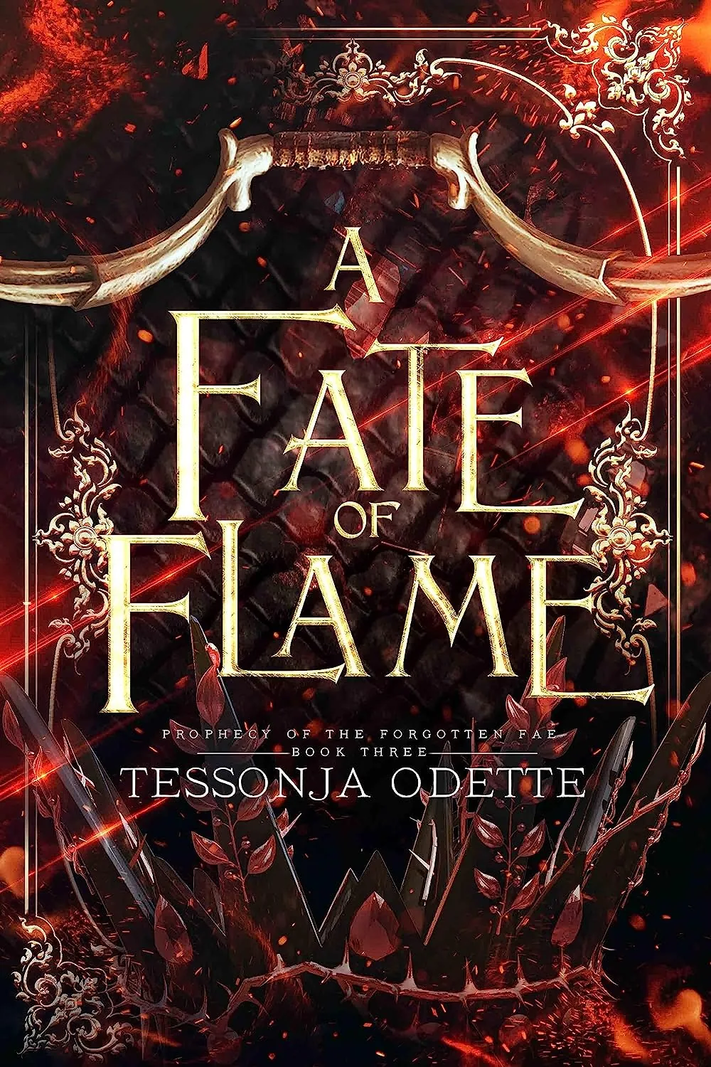 Portada de A Fate of Flame, de Tessonja Odette