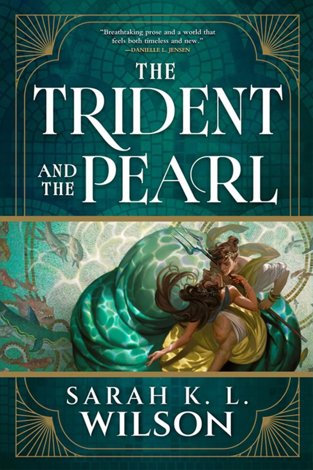 Portada de The Trident and the Pearl, de Sarah K.L. Wilson