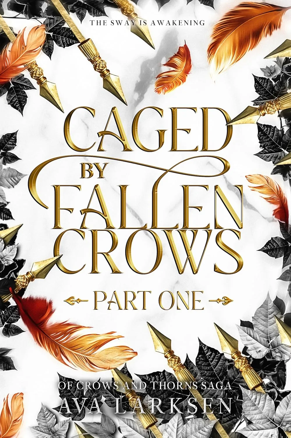 Cover of Caged by Fallen Crows: Part One by Ava Larksen
