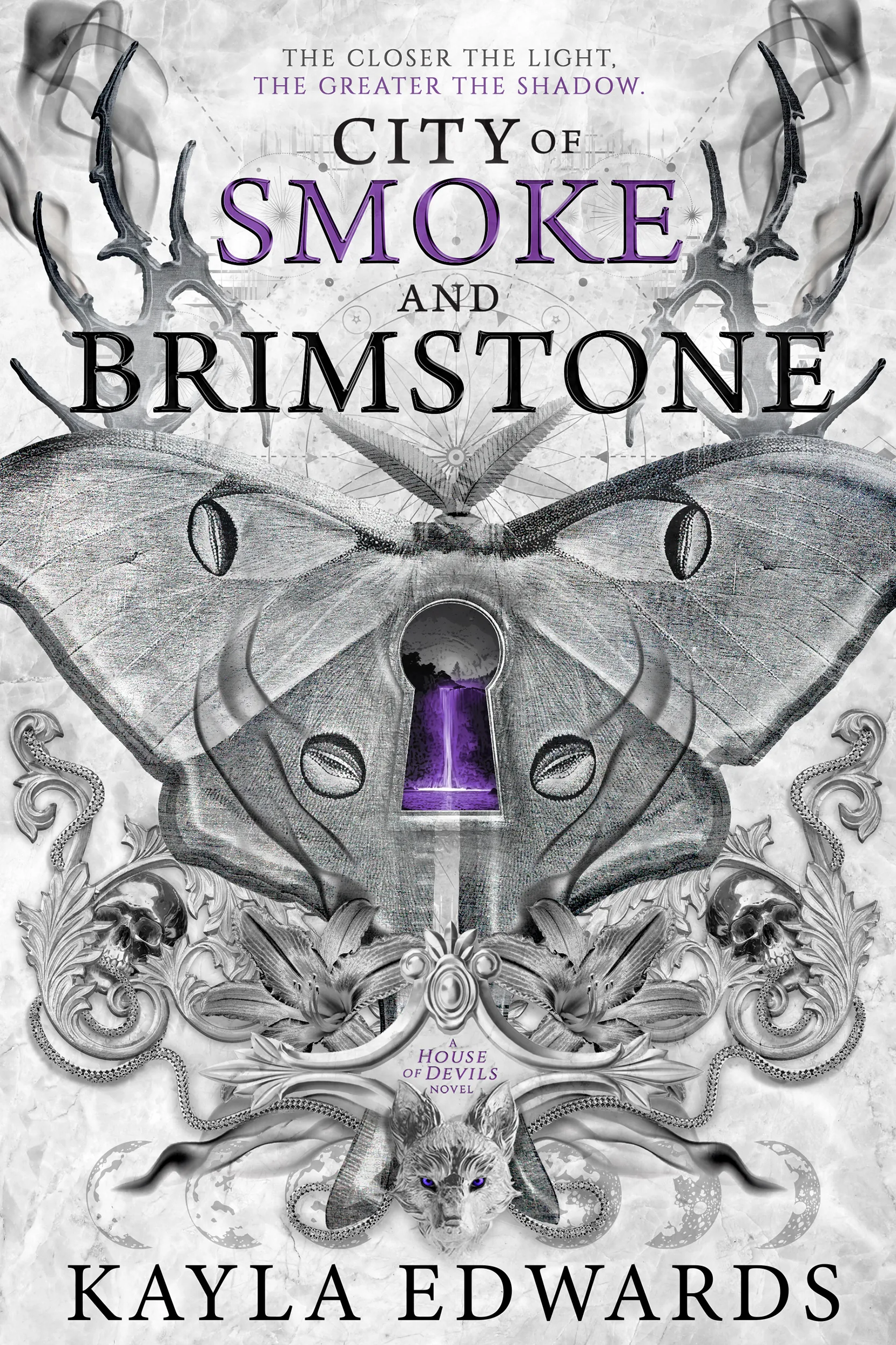 Cover of City of Smoke and Brimstone by Kayla Edwards