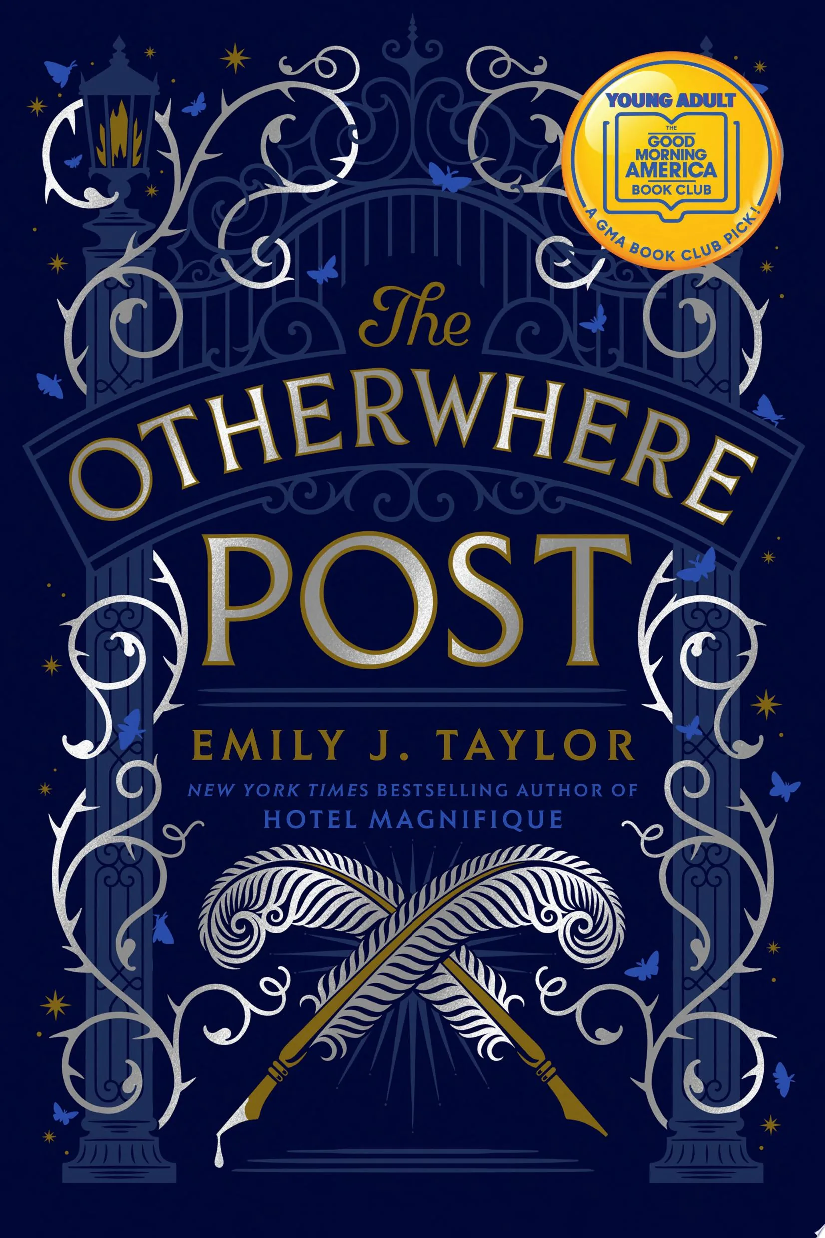 Portada de The Otherwhere Post, de Emily J. Taylor