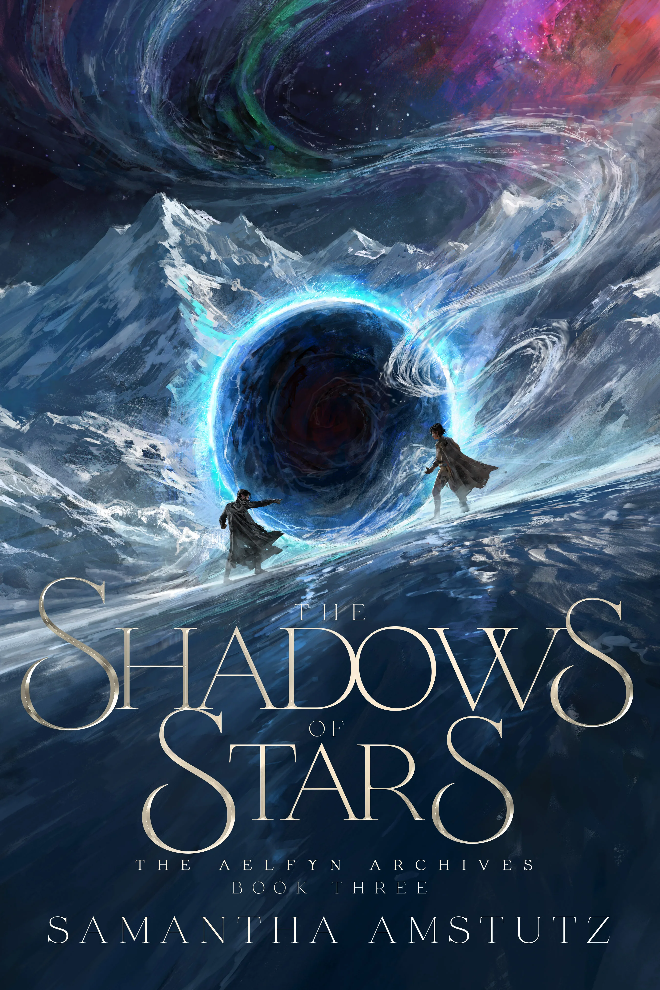 Portada de The Shadows of Stars, de Samantha Amstutz