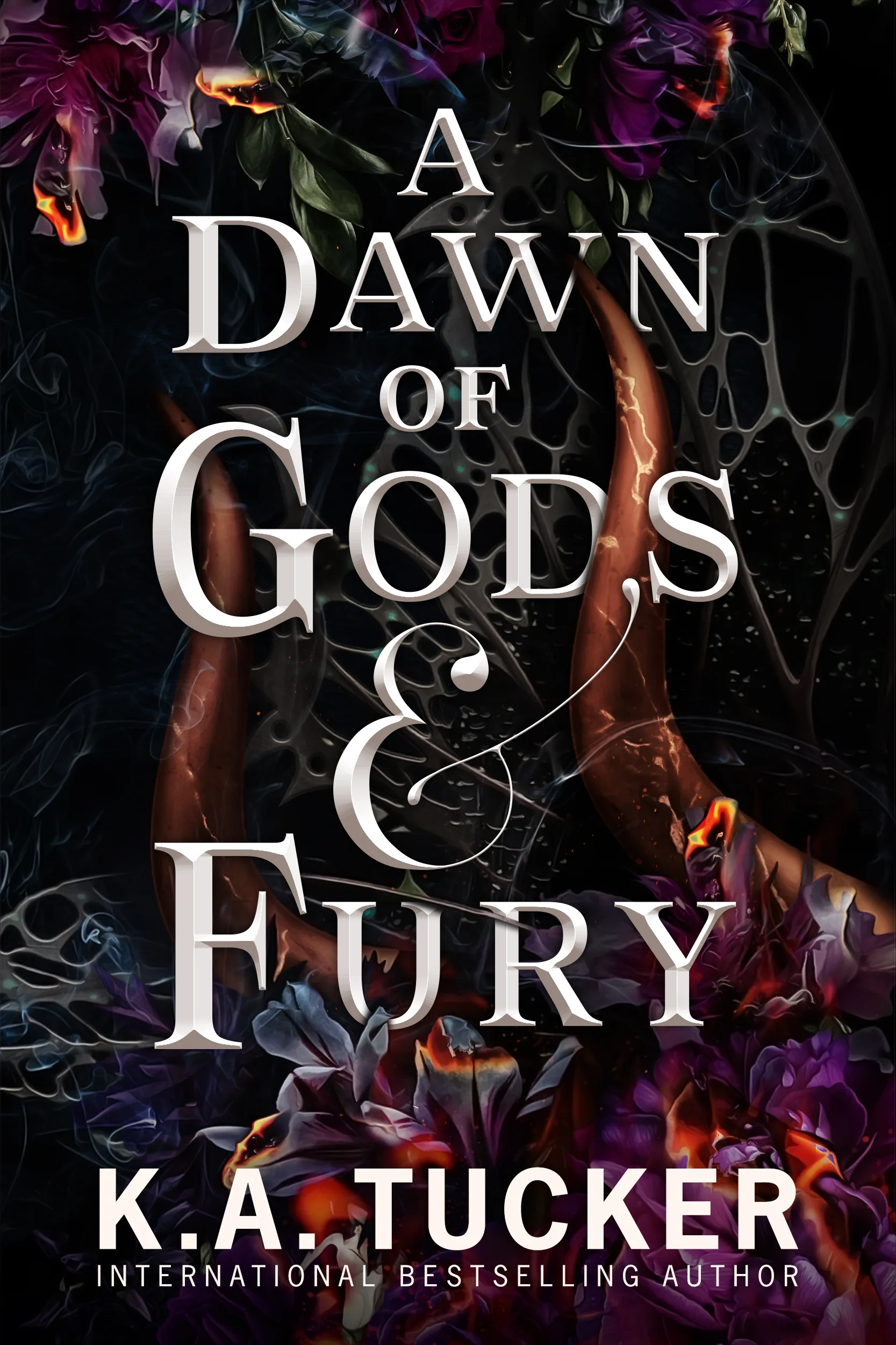 Cover of A Dawn of Gods & Fury by K.A. Tucker