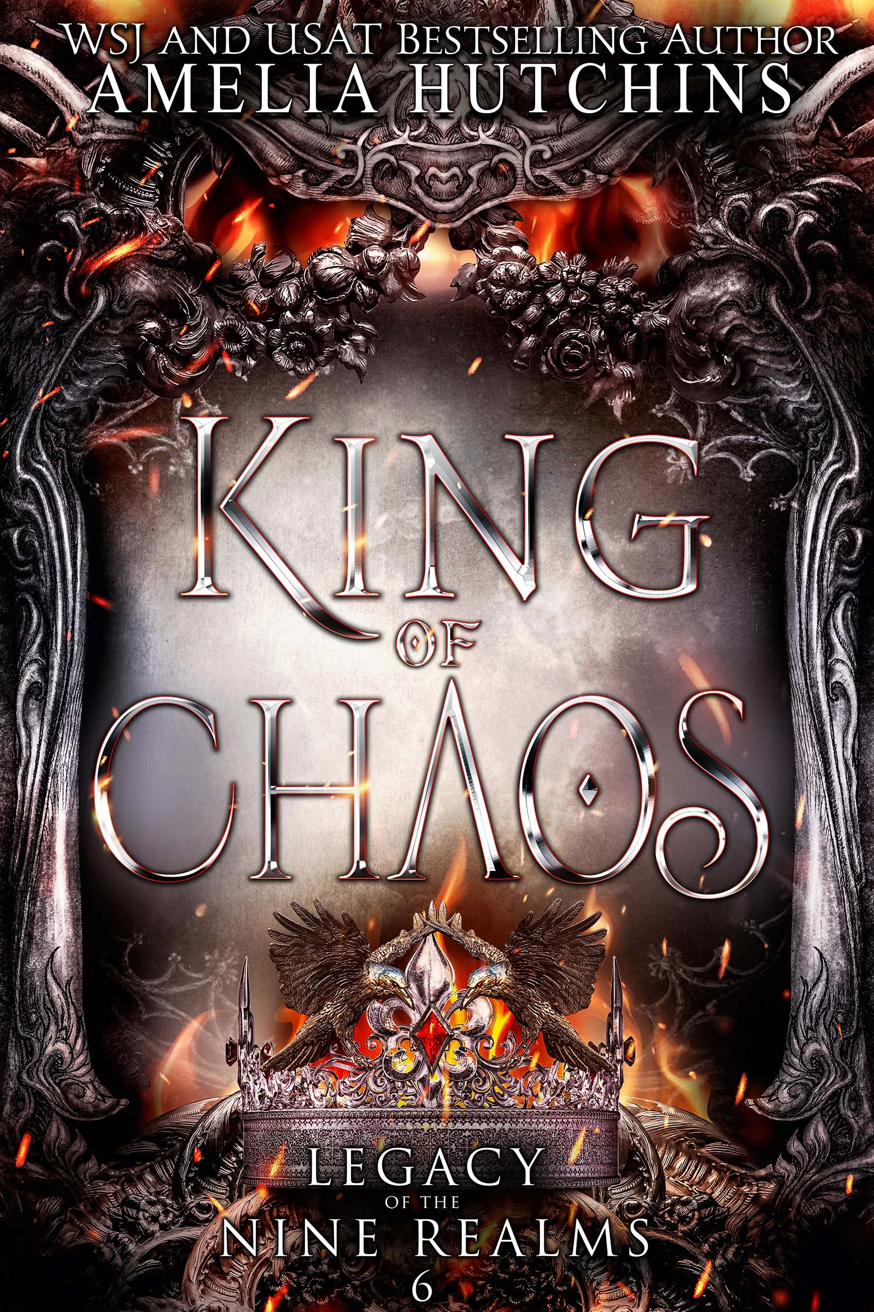 Cover of King of Chaos by Amelia Hutchins