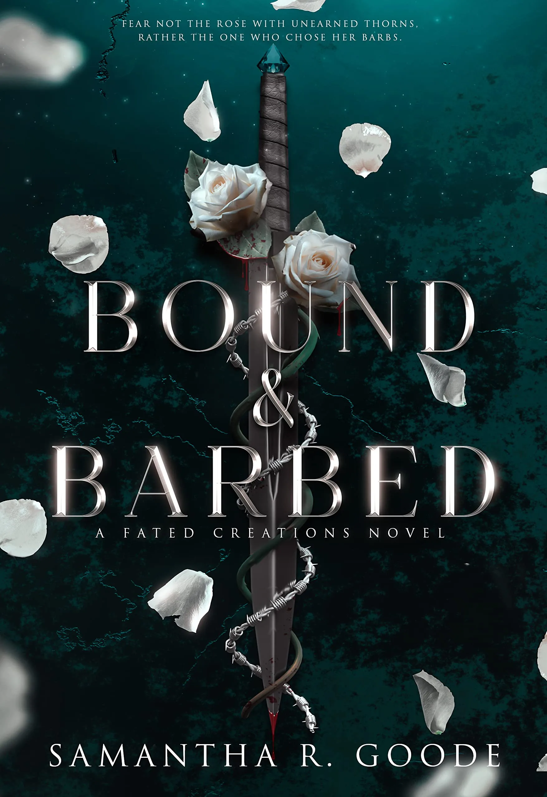 Cover of Sewn & Scarred by Samantha R. Goode