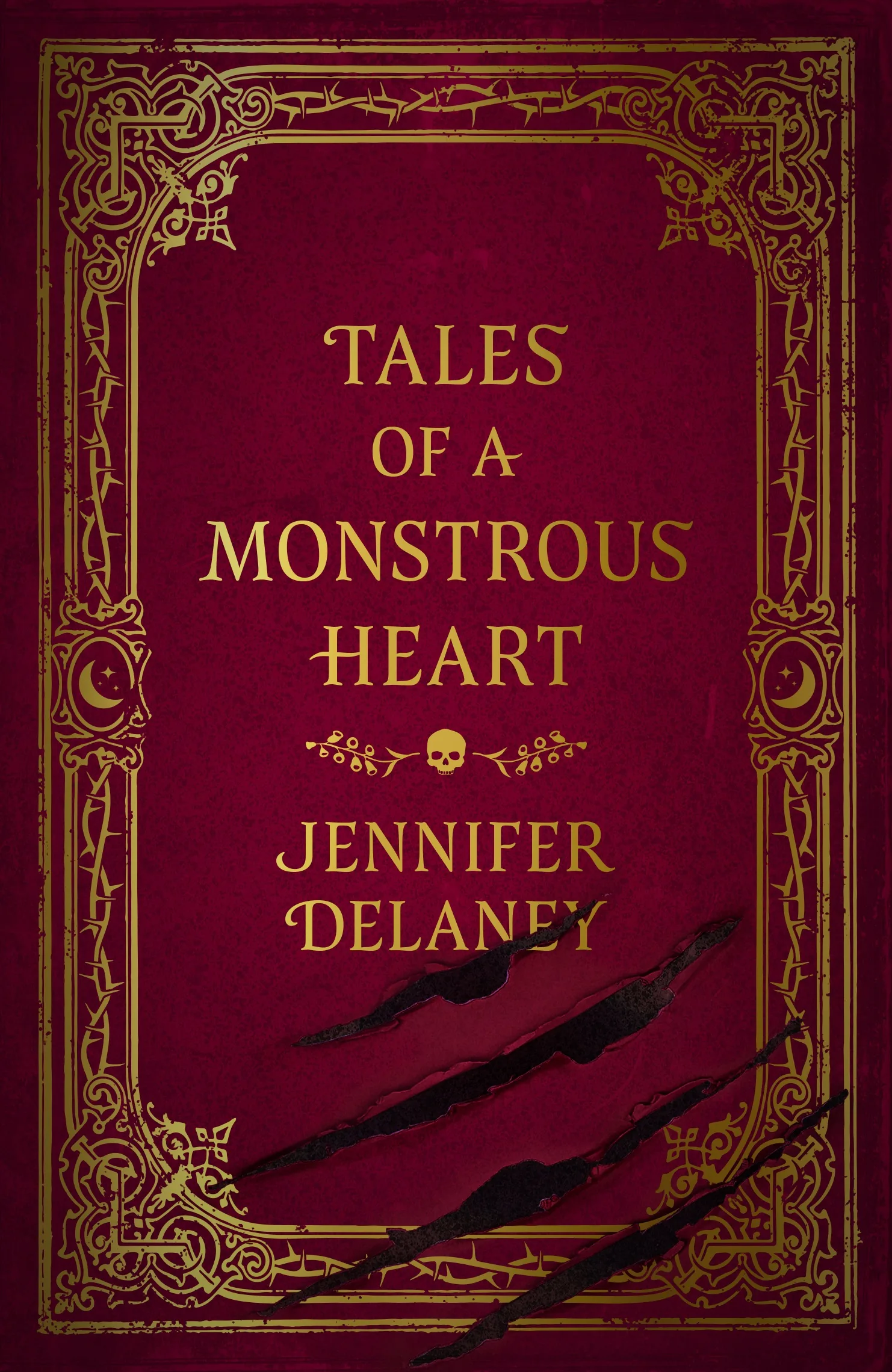 Portada de Tales of a Monstrous Heart, de Jennifer Delaney