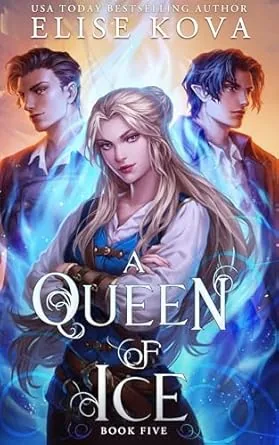 Portada de A Queen of Ice, de Elise Kova