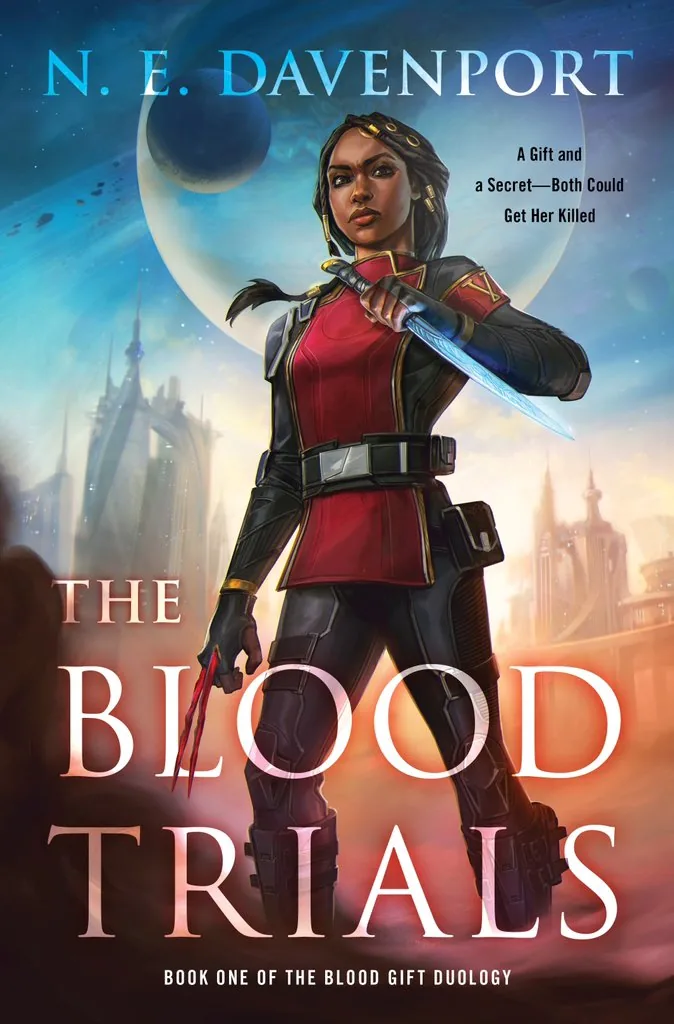 Cover of The Blood Trials by N.E. Davenport