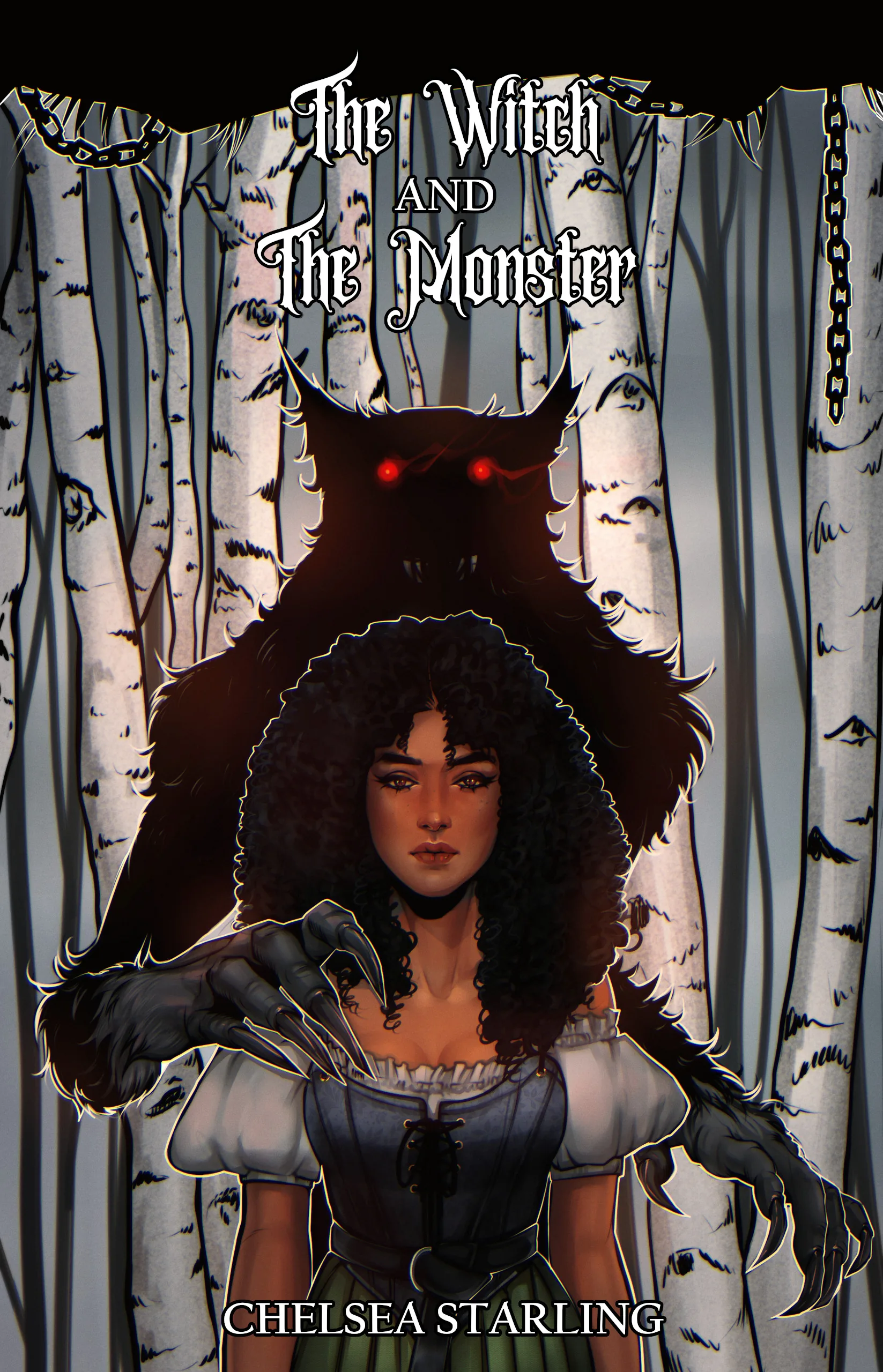 Cover of The Witch and the Monster by Chelsea Starling