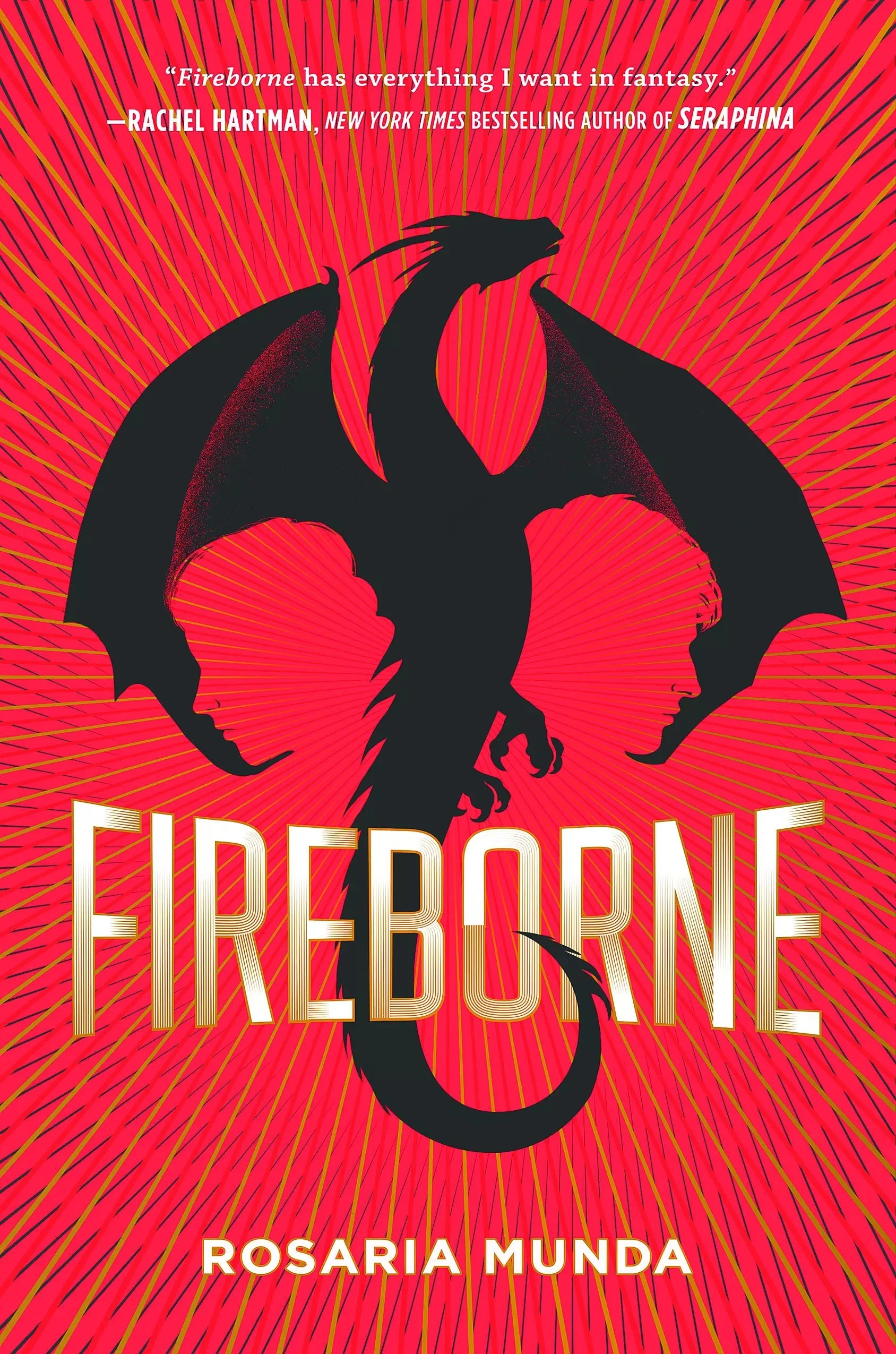 Portada de Fireborne, de Rosaria Munda