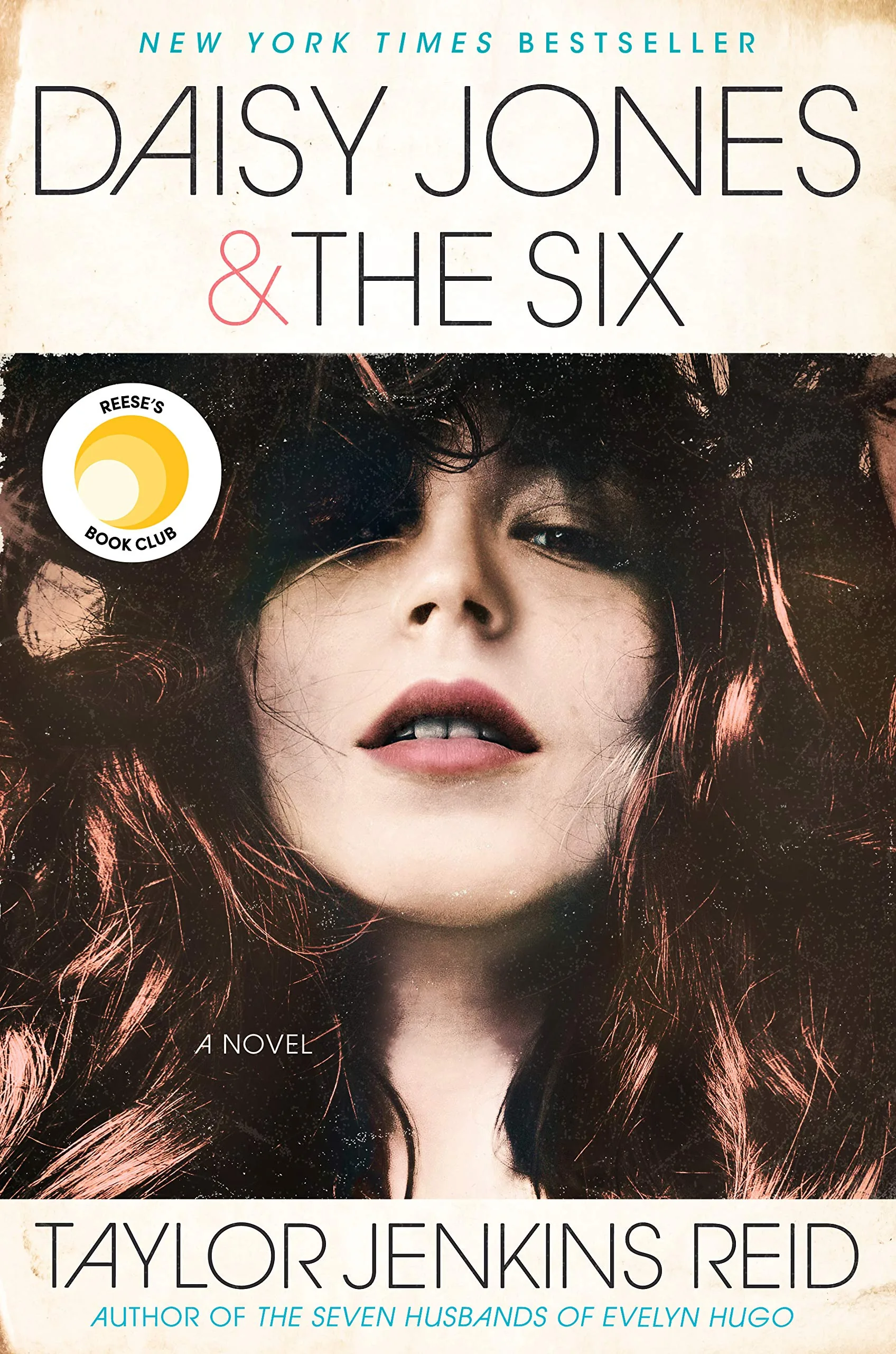 Cover of Daisy Jones & The Six by Taylor Jenkins Reid