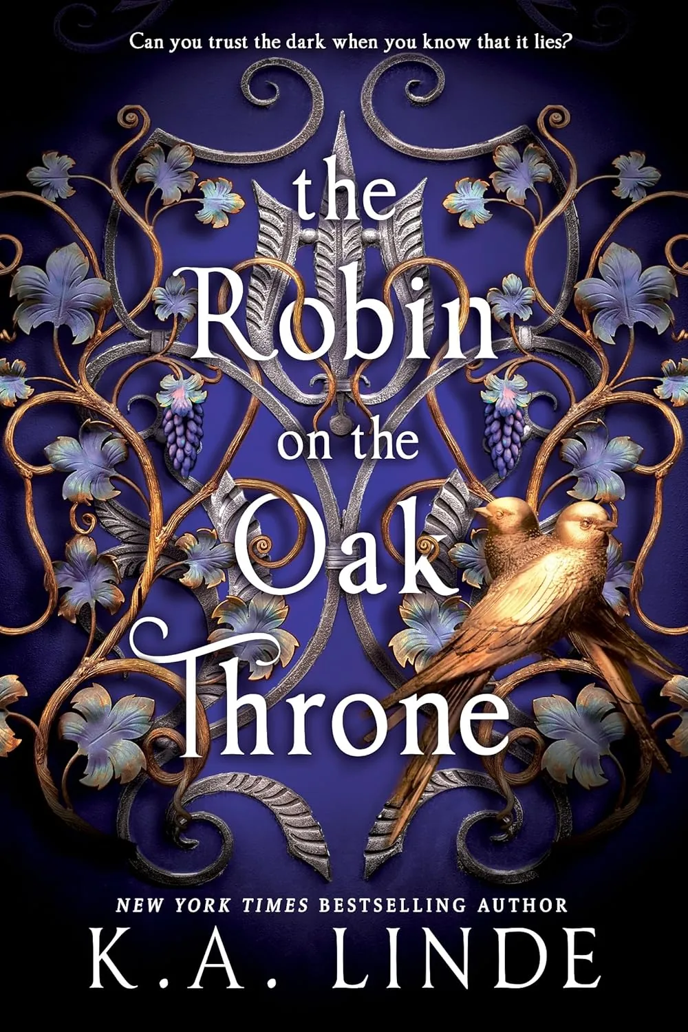 Cover of The Robin on the Oak Throne by K.A. Linde