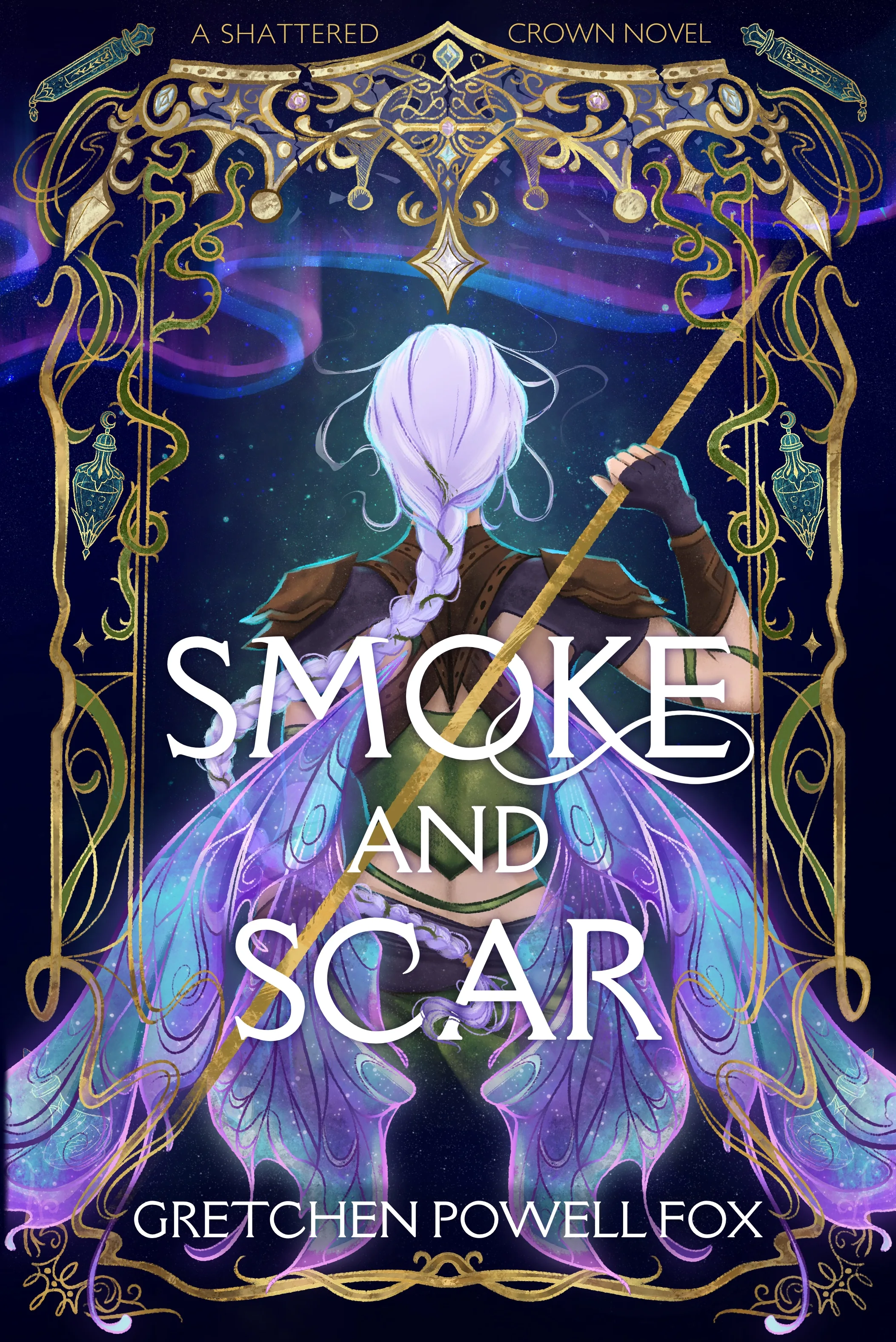 Portada de Smoke and Scar, de Gretchen Powell Fox