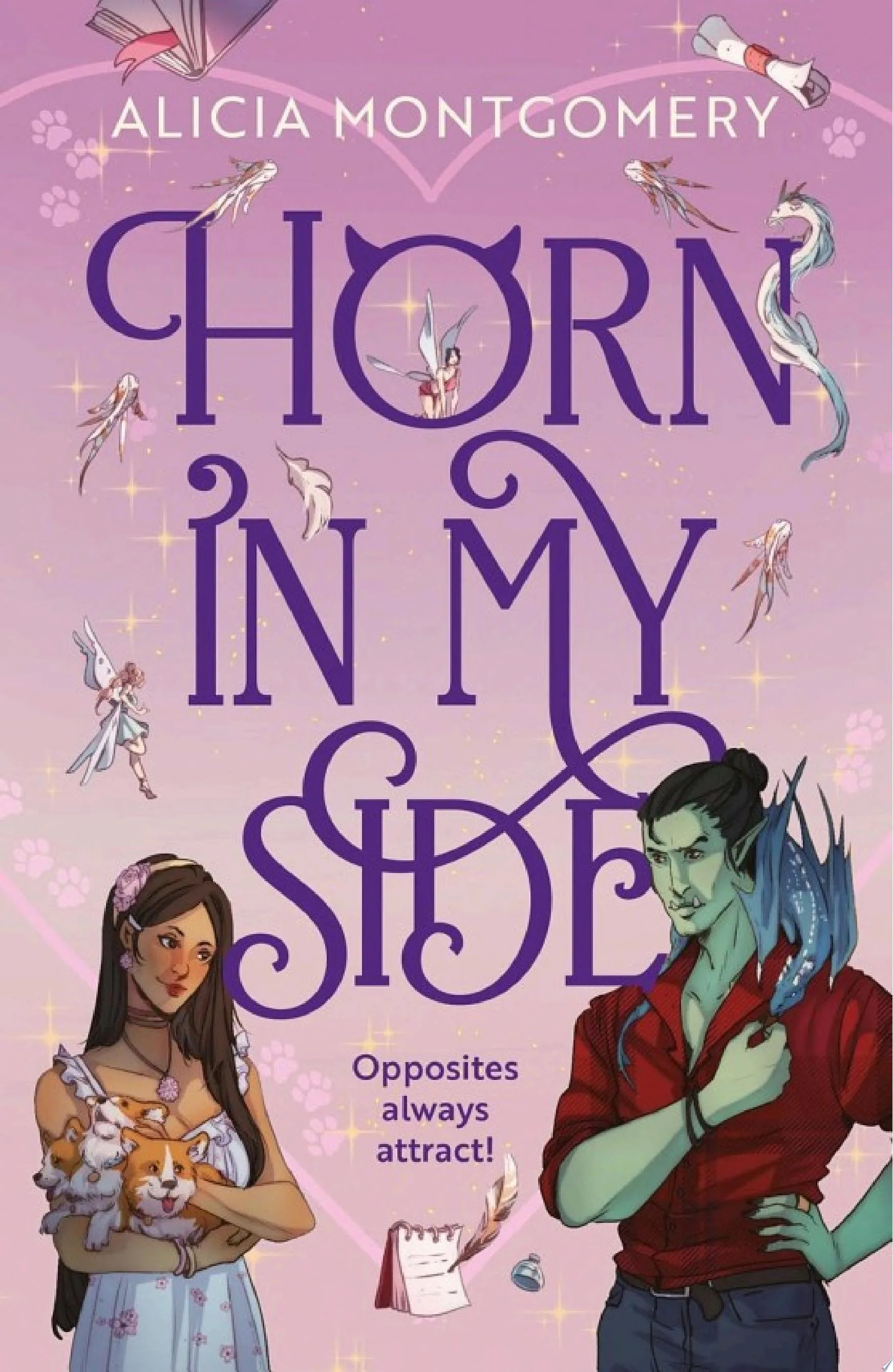 Cover of Horn in My Side by Alicia Montgomery