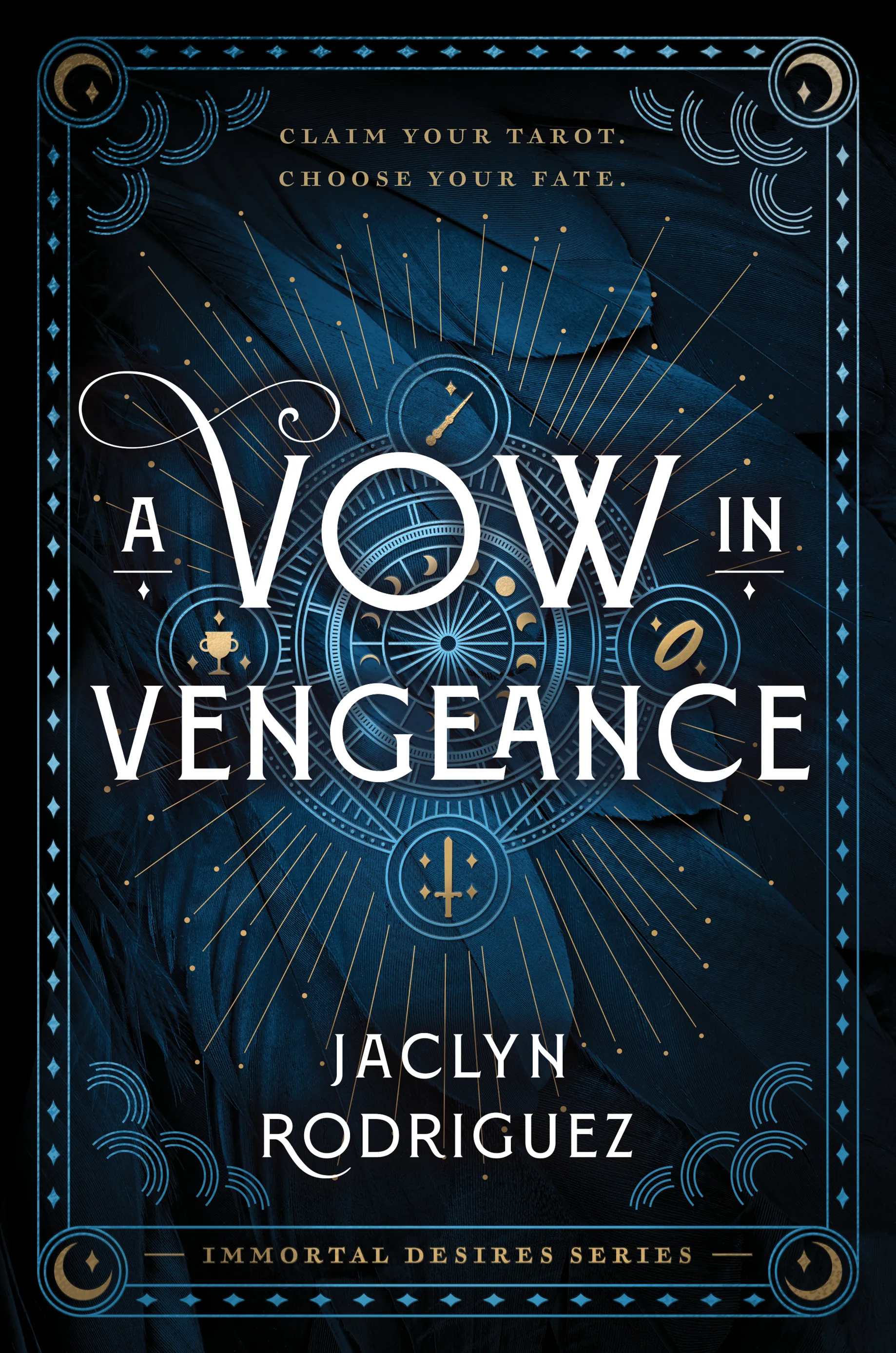Portada de A Vow in Vengeance, de Jaclyn Rodriguez