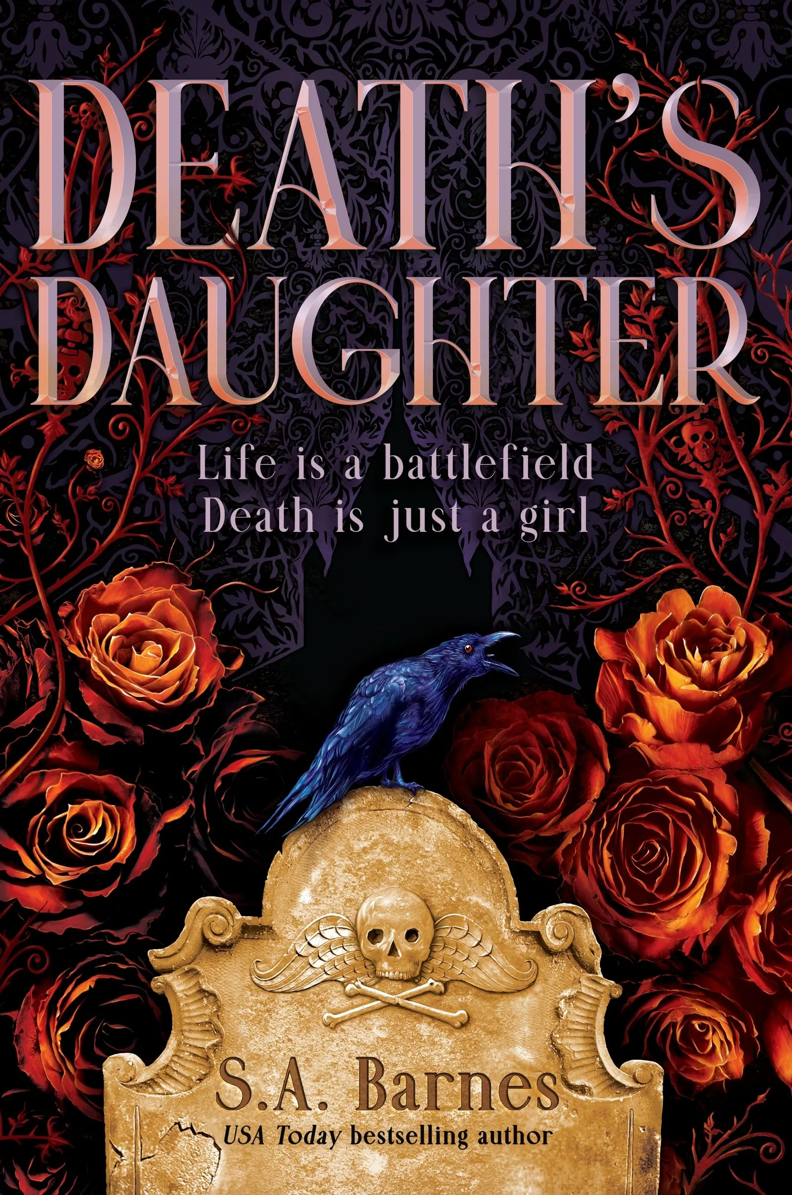 Portada de Death's Daughter, de S.A. Barnes