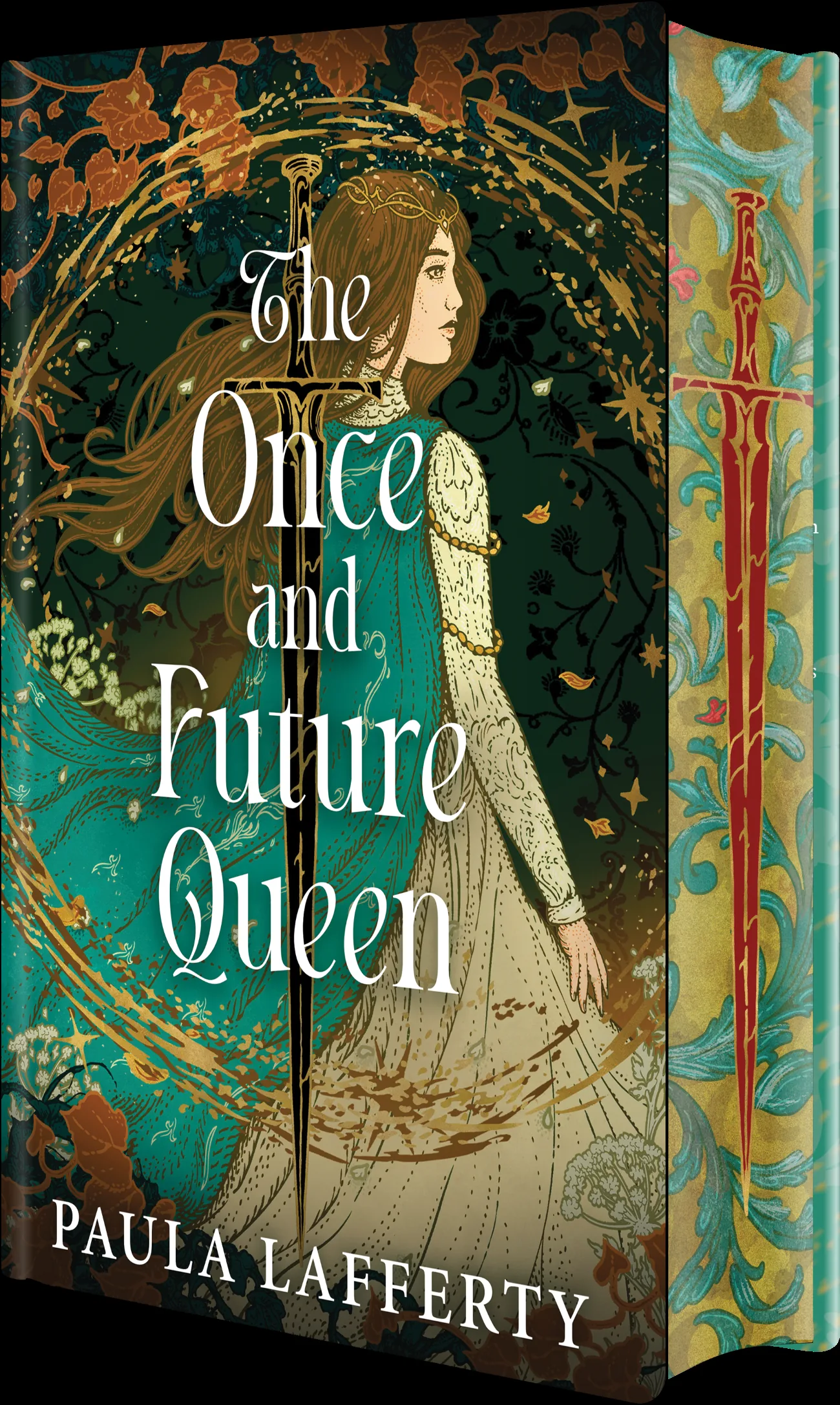 Cover of The Once and Future Queen by Paula Lafferty