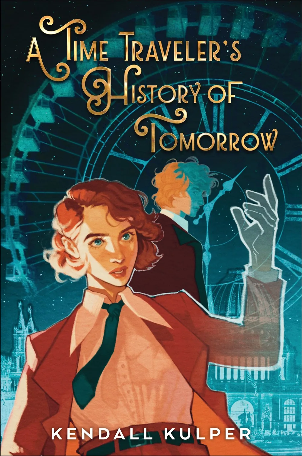 Cover of A Time Traveler's History of Tomorrow by Kendall Kulper