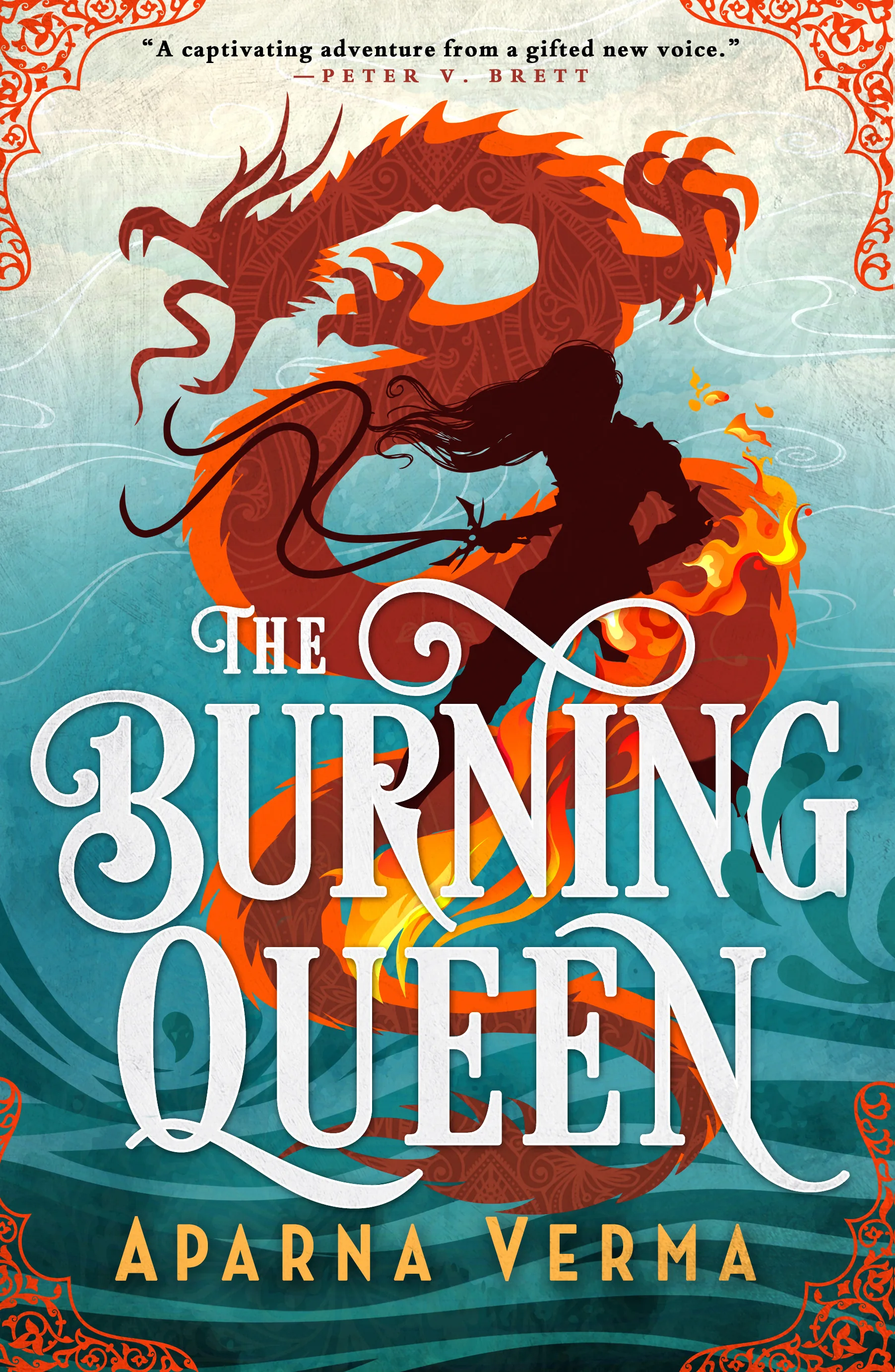 Cover of The Burning Queen by Aparna Verma